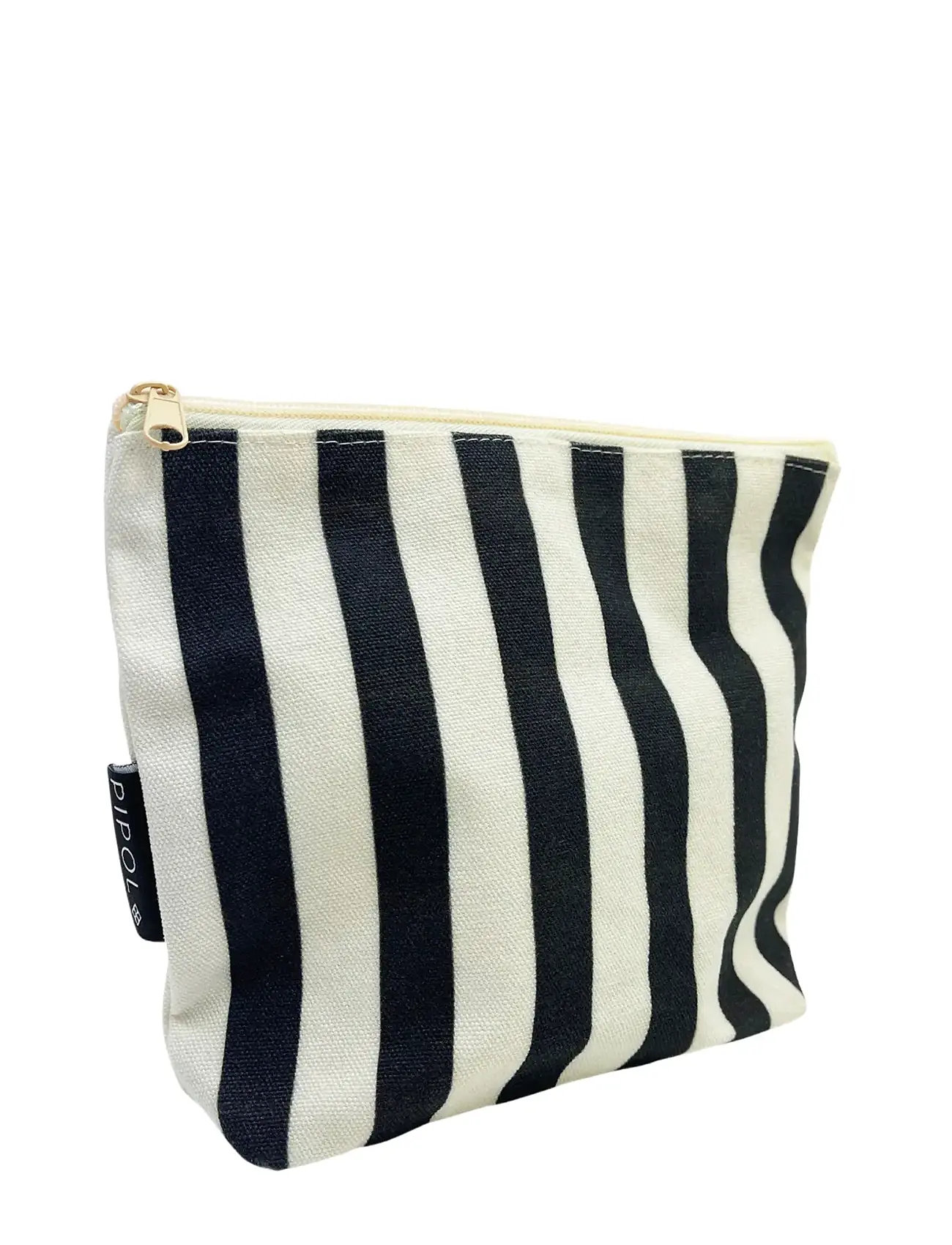 Pipol's Bazaar Maxime Cosmetic Bag Stripe, One Size, Black, Makeup > Makeup-Tasker, Dame