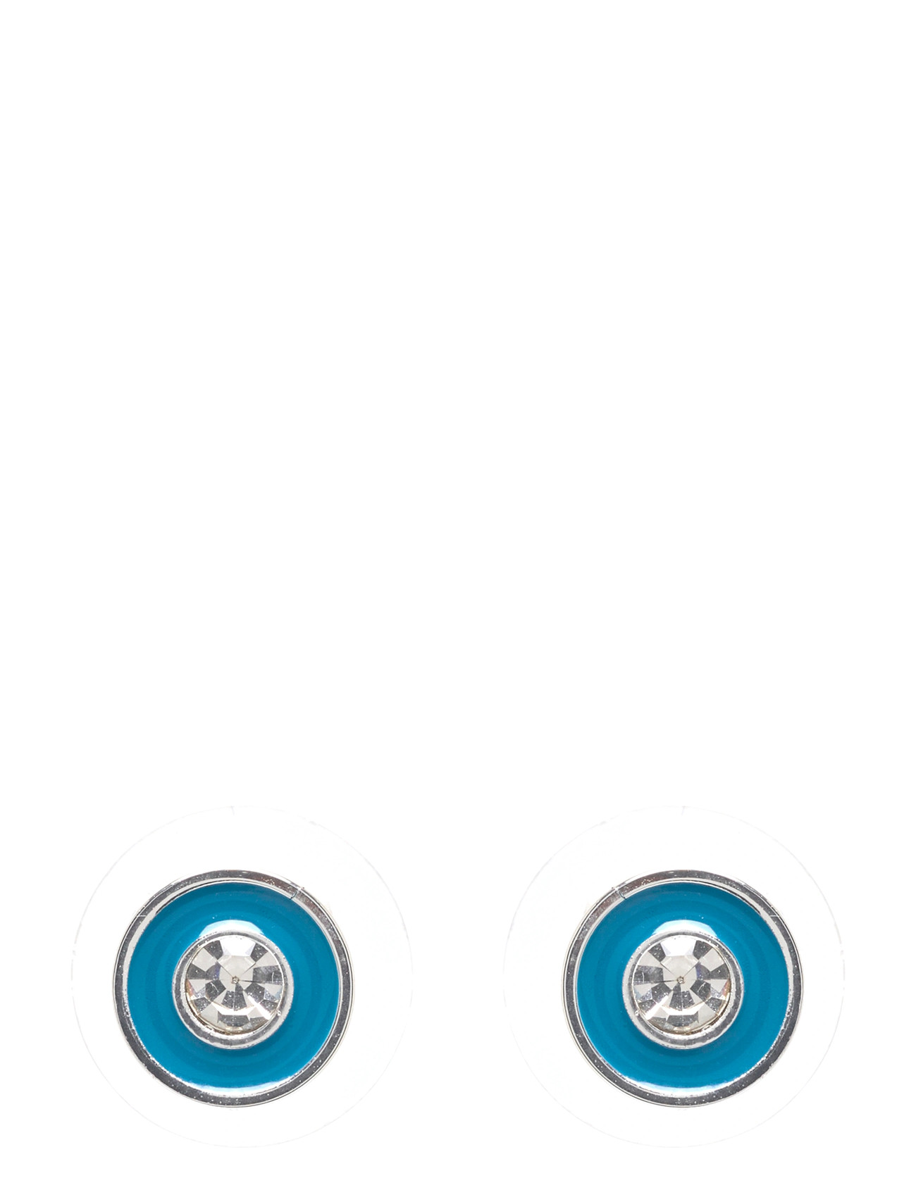 Pipol's Bazaar Enya Stud Earring Silvery Blue, One Size, Blue, Øreringe > Ørestikker, Dame