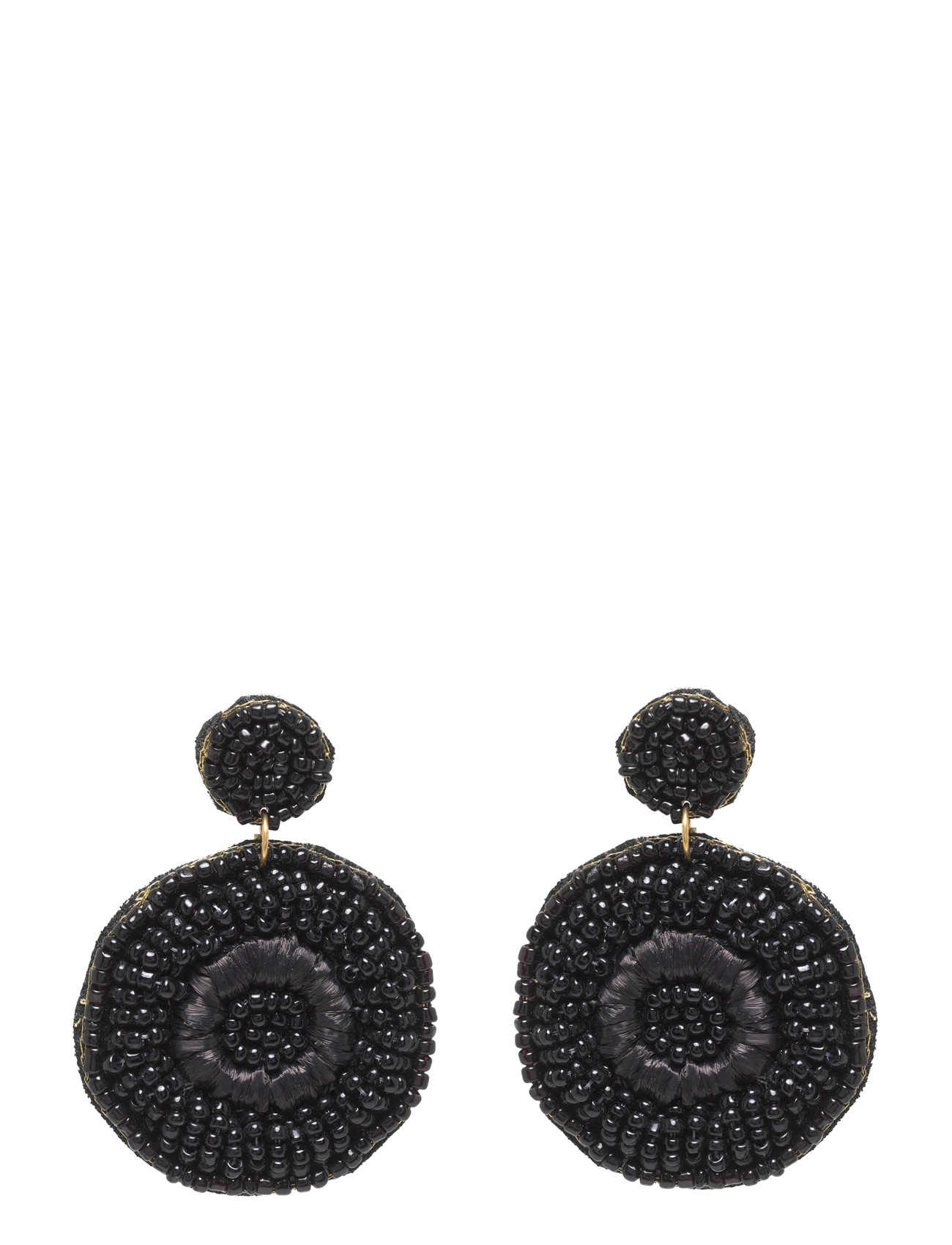 Pipol's Bazaar Pequina Ear Black, One Size, Black, Earrings > Statement Earrings, Dame