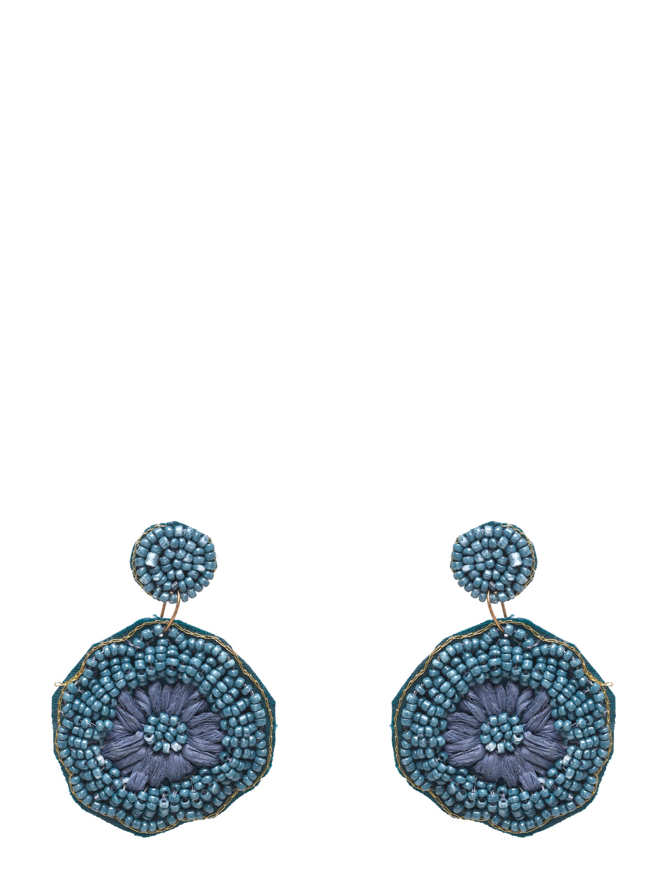 Pipol's Bazaar Pequina Ear Blue Deep, One Size, Blue, Earrings > Statement Earrings, Dame