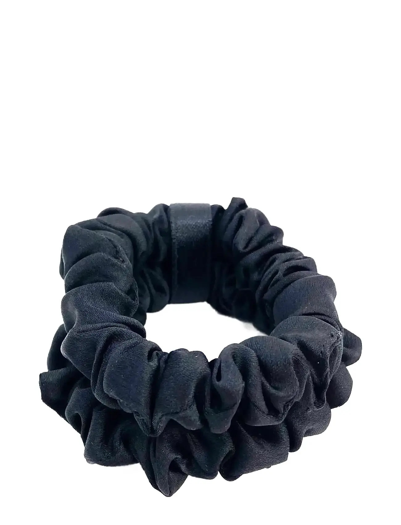 Pipol's Bazaar Delize De Luxe Scrunchie Black 2 Pcs, One Size, Black, Hårtilbehør > Scrunchies, Dame