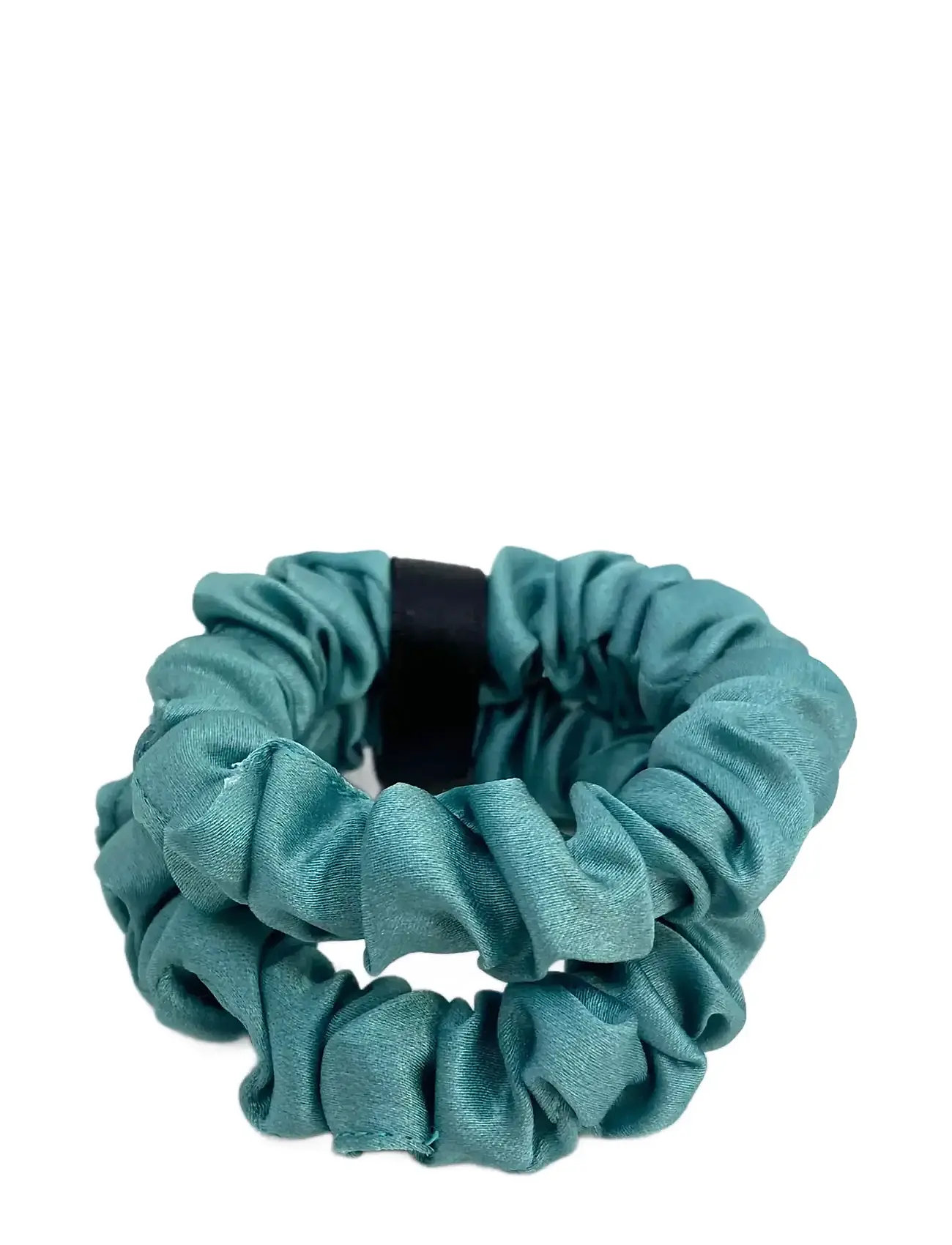 Pipol's Bazaar Delize De Luxe Scrunchie Green 2 Pcs, One Size, Green, Hårtilbehør > Scrunchies, Dame