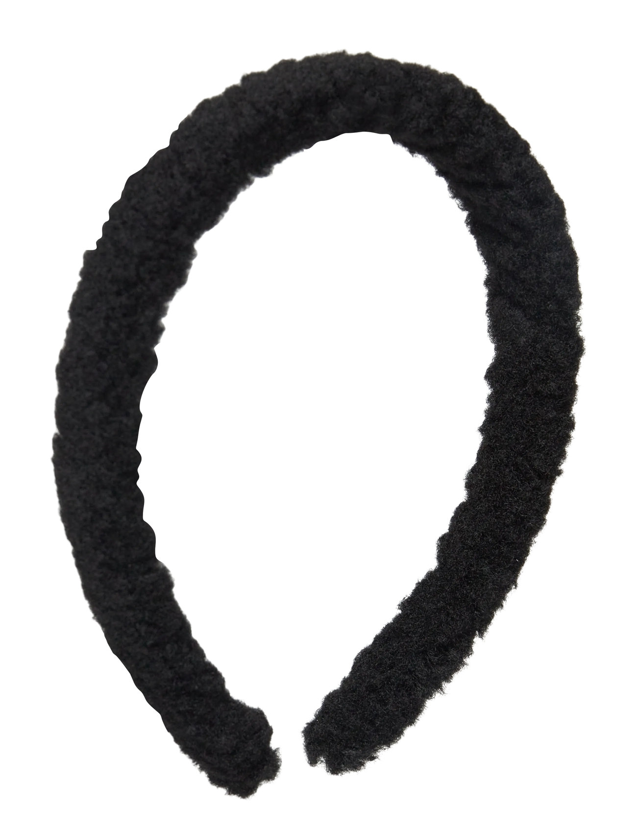 PIPOL'S BAZAAR Furry Headband Schwarz - One Size - Damen