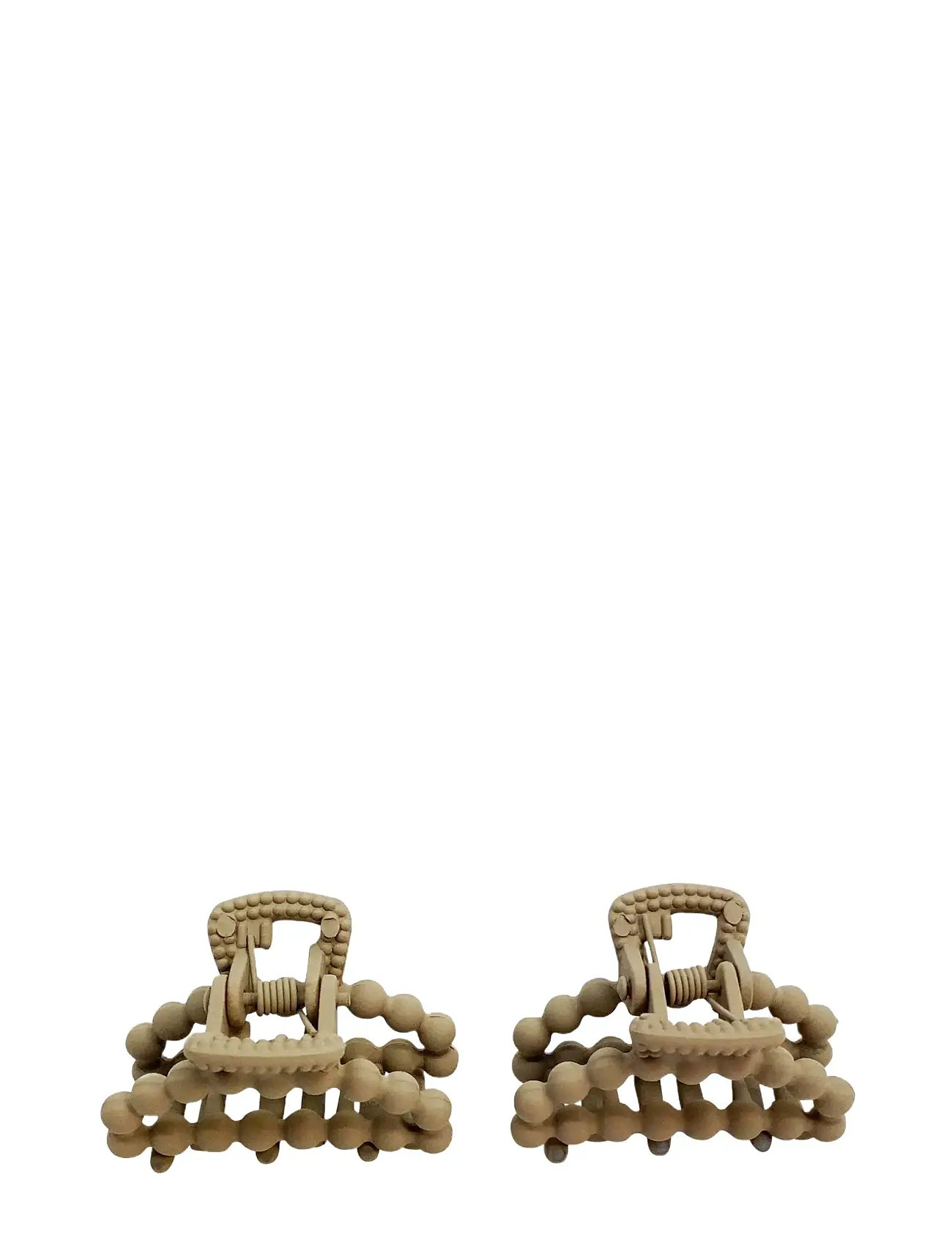 PIPOL'S BAZAAR Sia Clamp Beige 2 Pcs Beige - One Size - Damen