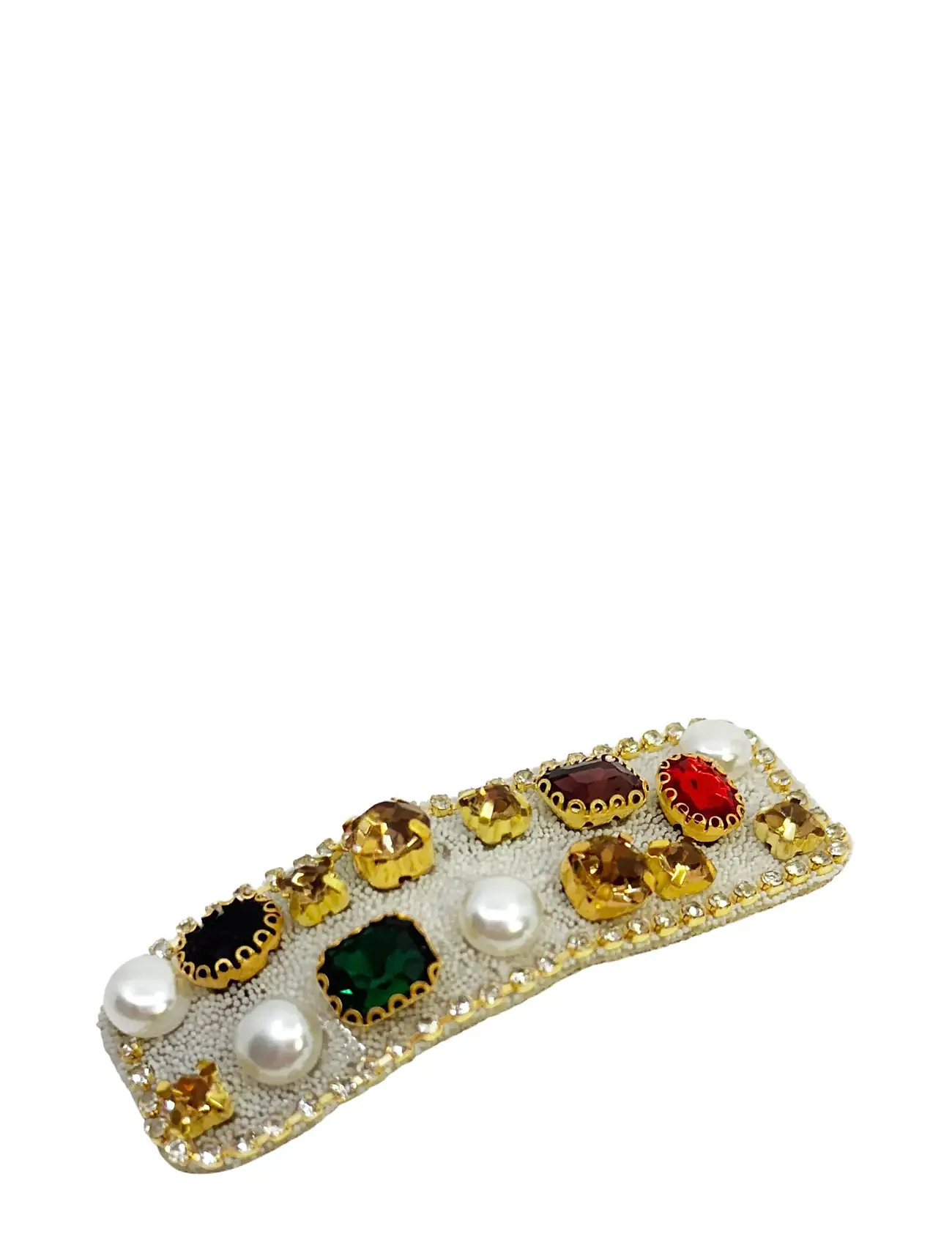Pipol's Bazaar La Rochelle Barette White, One Size, White, Hair Accessories > Hair Clip, Dame