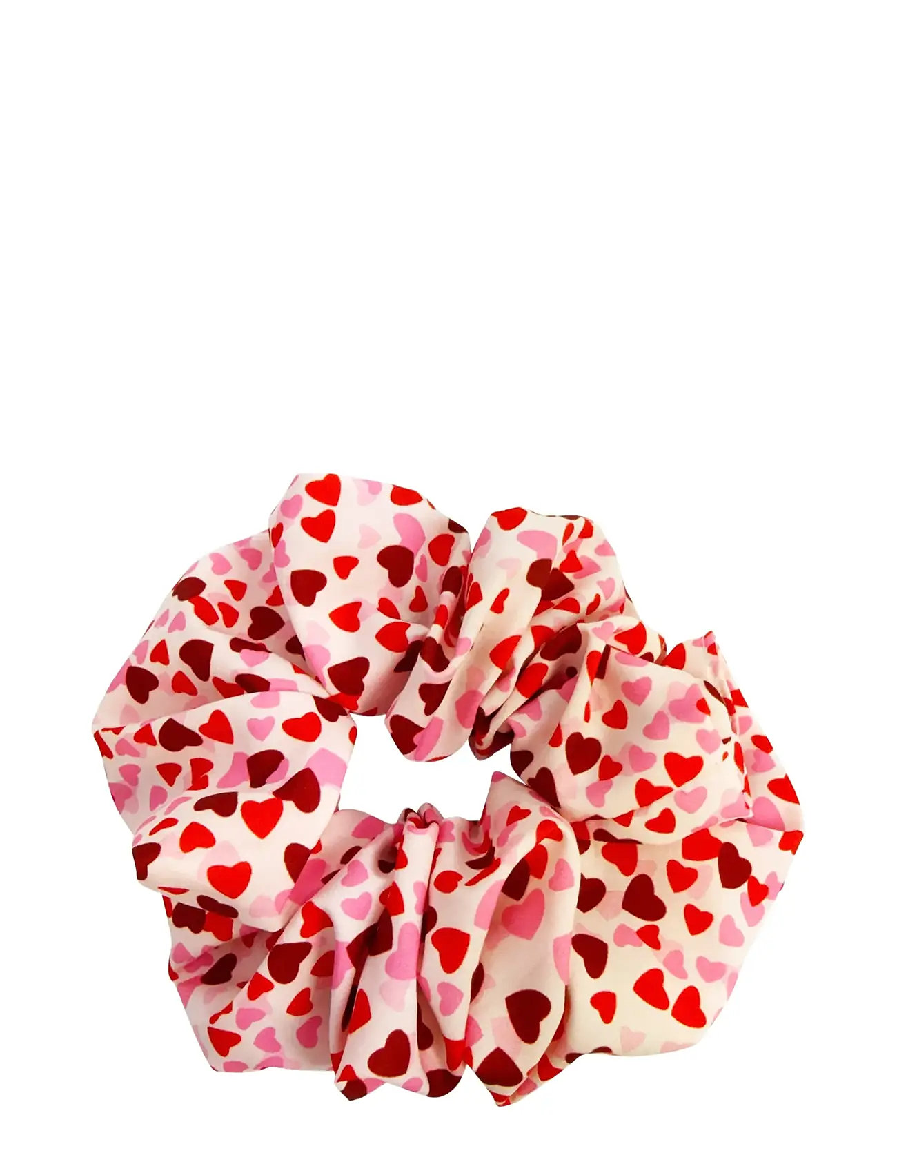 Pipol's Bazaar Lissi Scrunchie Hearts Multi, One Size, Pink, Hårtilbehør > Scrunchies, Dame