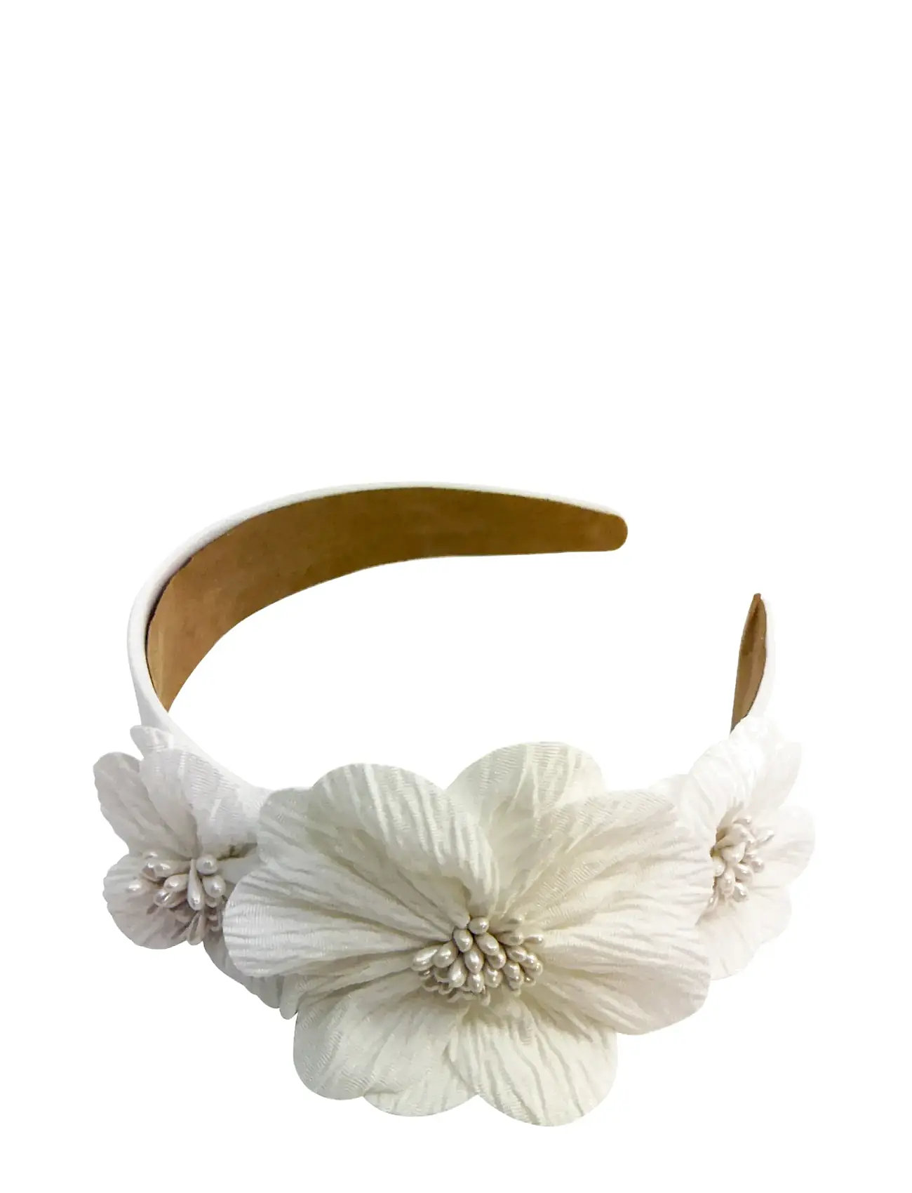 Pipol's Bazaar Mindy Flower Diadema White, One Size, White, Hovedbeklædning > Pandebånd, Dame