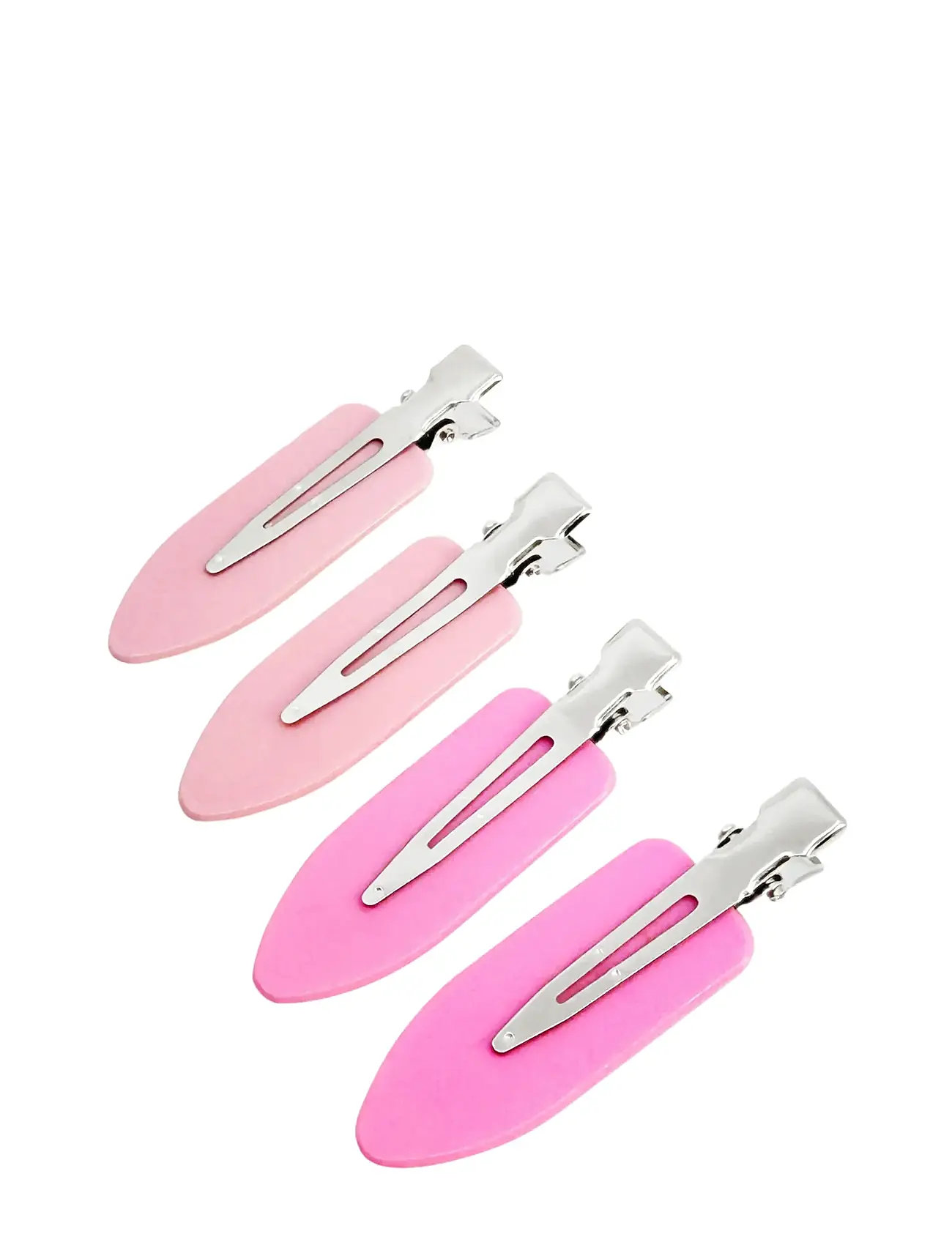 Pipol's Bazaar Clip Set Light Pink + Darker Pink 4 Pcs, One Size, Pink, Hair Accessories > Hair Clip, Dame