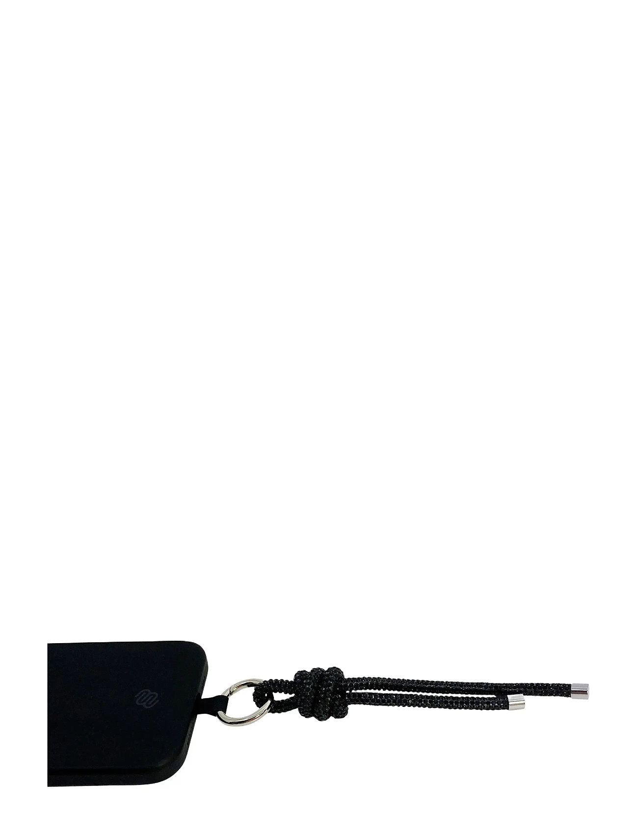 Pipol's Bazaar Gala Sparkle Charm Holder Black, One Size, Black, Mobiltilbehør-Covers > Telefonholdere & Charms, Dame