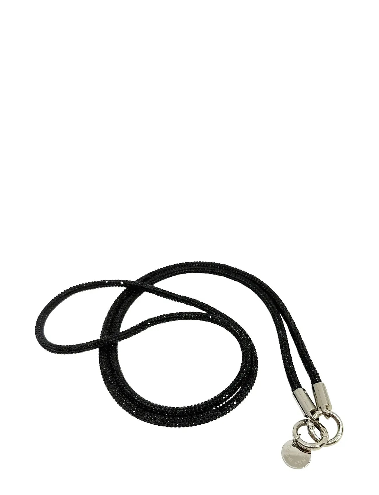 PIPOL'S BAZAAR Gala Sparkle Phone Strap 130 Silber Schwarz - One Size - Damen