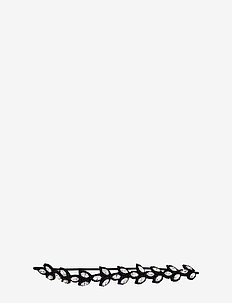 Petaline Pipols Headband - BLACK CLEAR