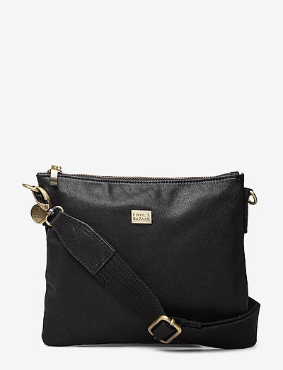 Sweet Cross Leather Bag Black - sacs à bandoulière - black