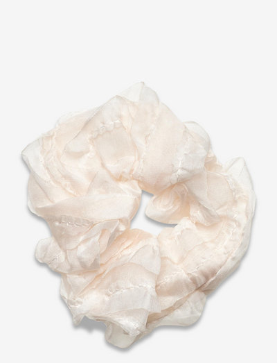 Volanta Romance Scrunchy - scrunchies - white