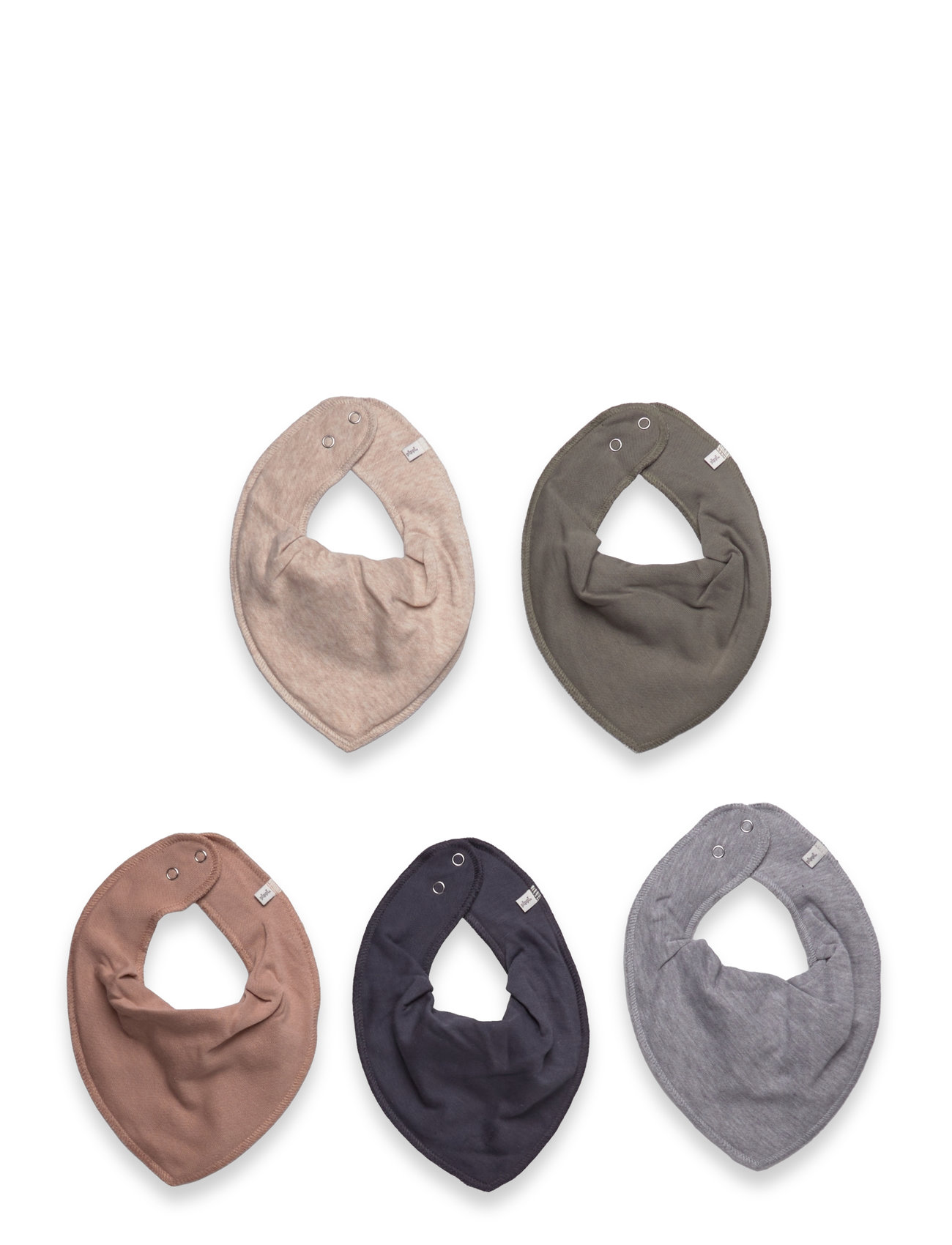 Bandana Bib - Solid Brown Pippi