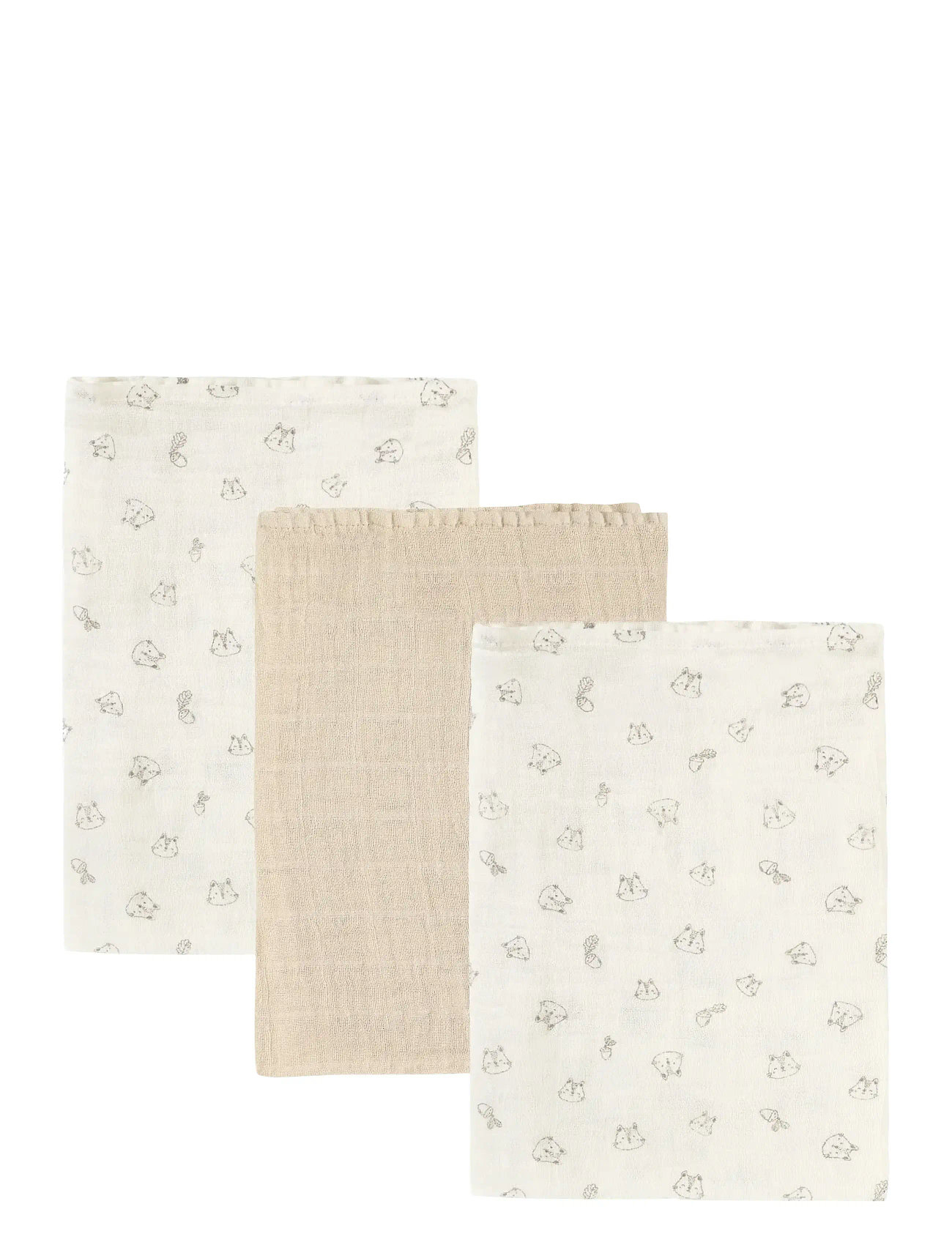 PIPPI Organic Cloth Muslin (3-Pack) Patterned - 6565 CM - Kinder