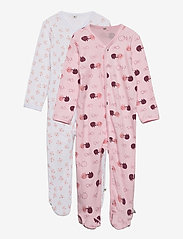 Nightsuit w/f -buttons 2-pack - LIGHTROSE