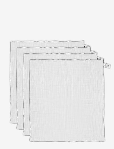 Organic Cloth Muslin -4 pack - muslīna sedziņas - white-101