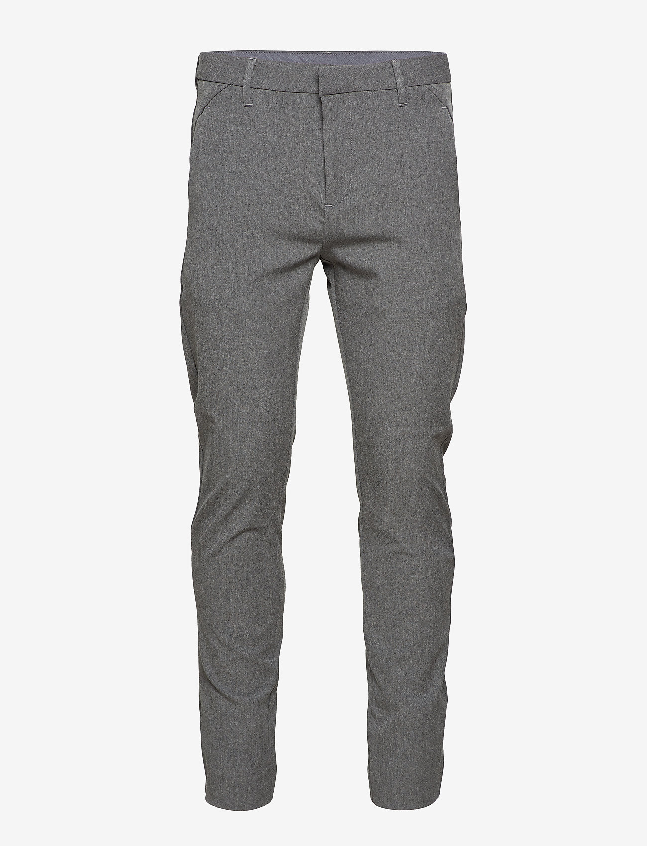 Josh 315 (Grey Melange) (999 kr) Plaîn | Grå Josh 315 Grey Melange Plain Bukser - Herreklær er billig