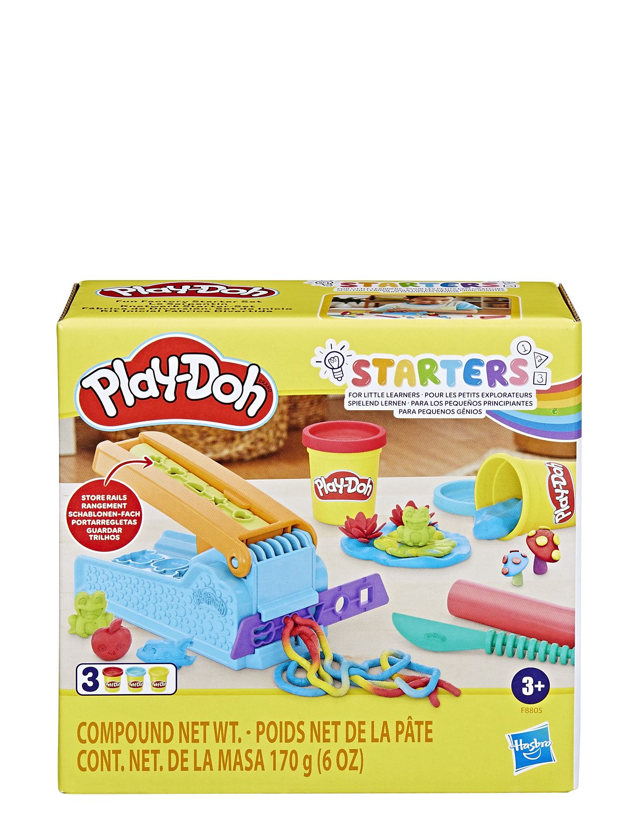 Play-Doh Fun Factory-Startset Toys Creativity Drawing & Crafts Craft Play Dough Multi/patterned Play Doh
