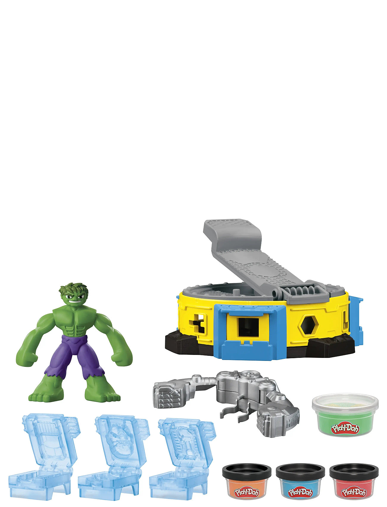 PLAY DOH Play-Doh Marvel Hulken Smash & Squish-Lekset Patterned - One Size - Kinder