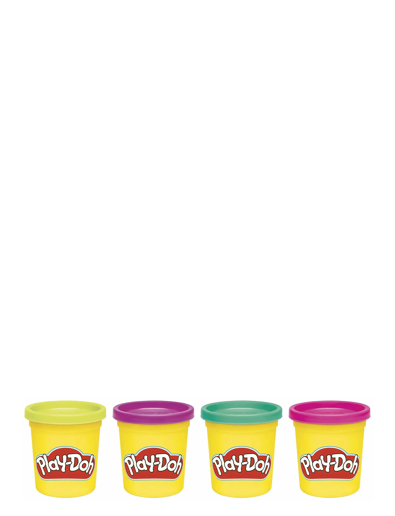 Play Doh Glad Play-Doh I 4-Pack, One Size, Yellow, Håndværk > Legemasse, Børn