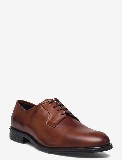 PB10080 - laced shoes - cognac leather