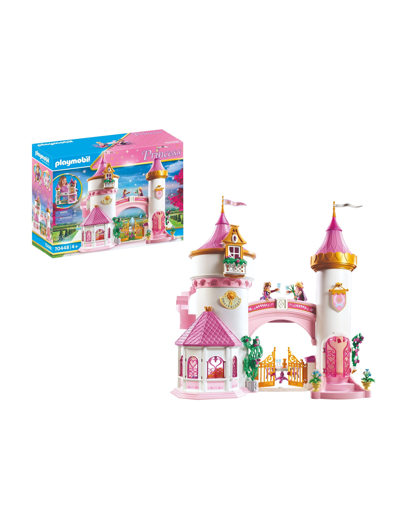 Playmobil Princess Prinsesseslot - 70448 Toys Playmobil Toys Playmobil Princess Magic Multi/patterned PLAYMOBIL