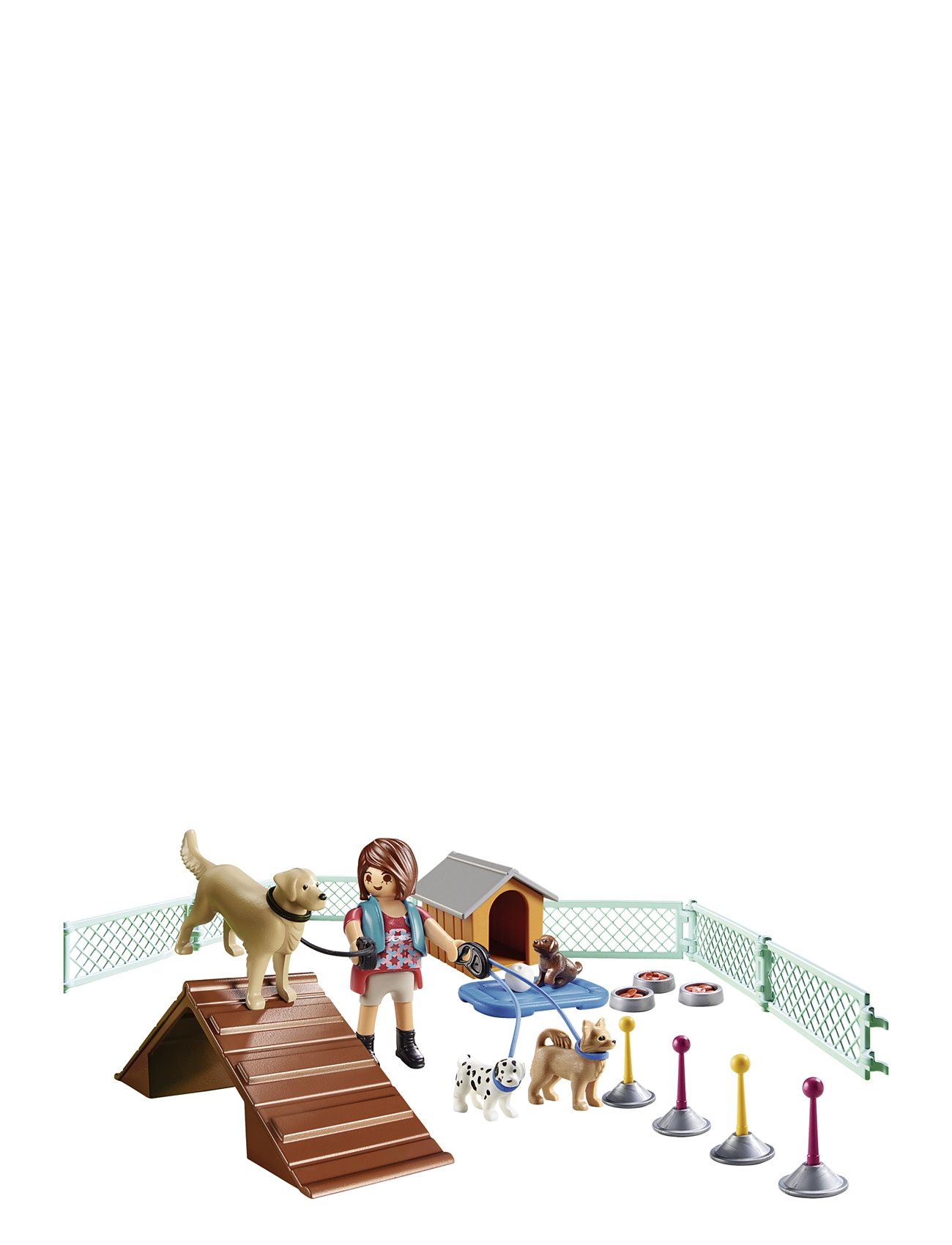 Playmobil Gift Set Gavesæt "Hundetræner” - 70676 Toys Playmobil Toys Playmobil City Life Multi/patterned PLAYMOBIL