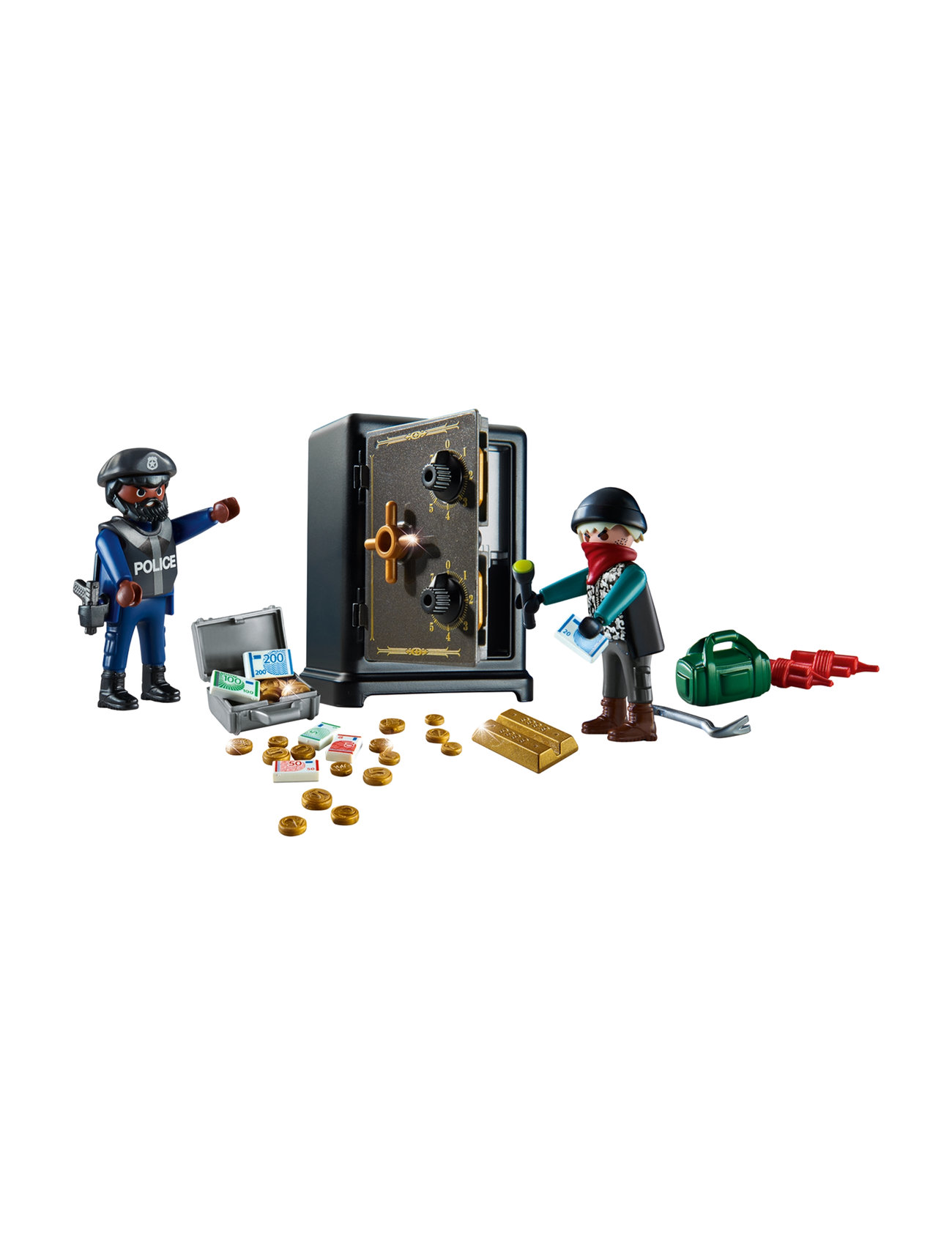 Playmobil Starter Pack Pengeskabstyv - 70908 Toys Playmobil Toys Playmobil Starter Packs Multi/patterned PLAYMOBIL
