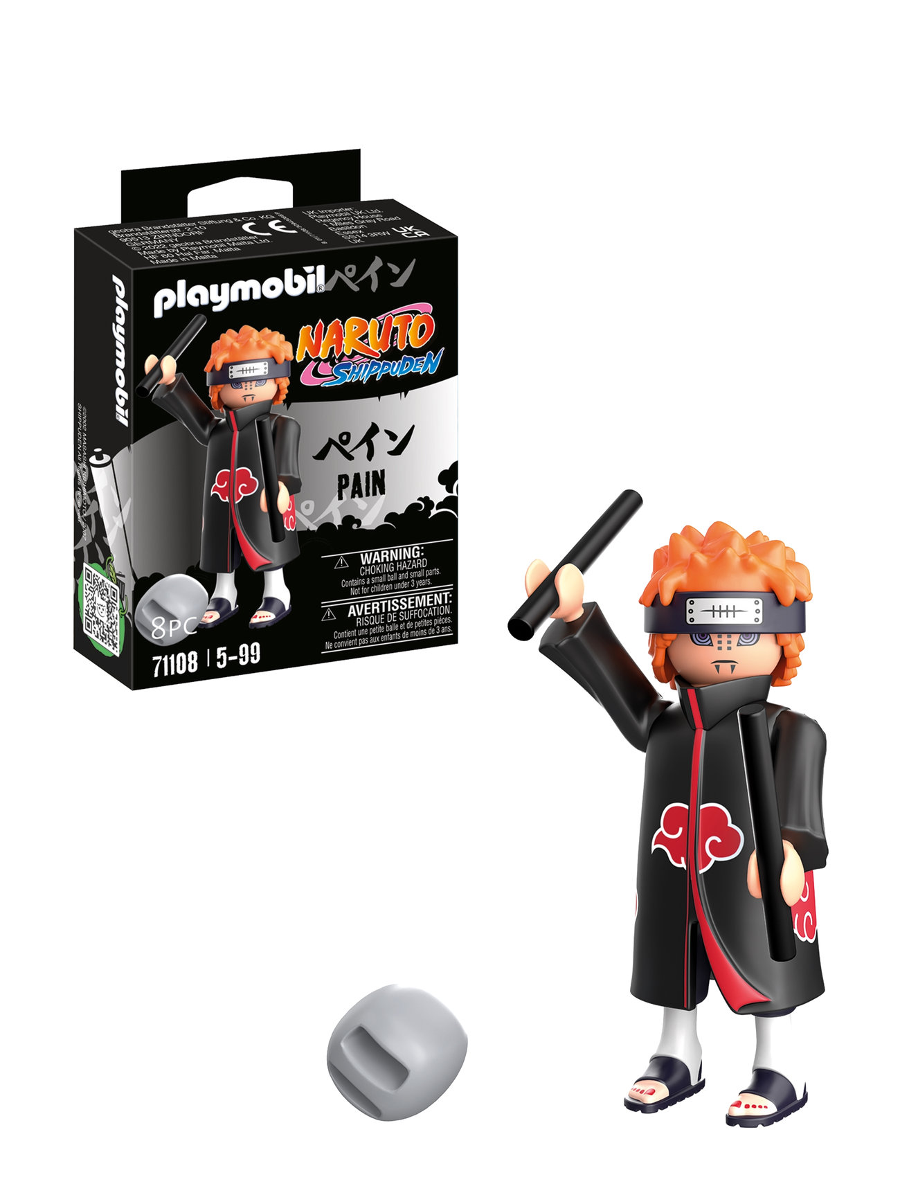 Playmobil Naruto Pain - 71108 Toys Playmobil Toys Playmobil Naruto Multi/patterned PLAYMOBIL