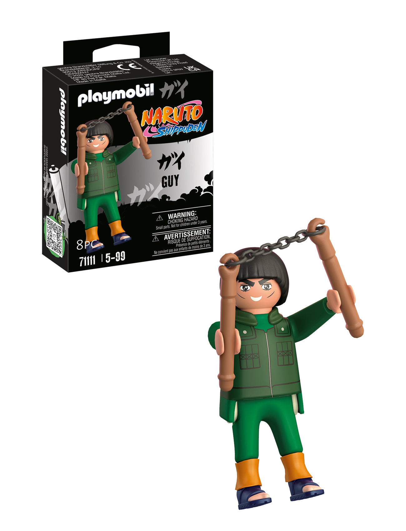 Playmobil Naruto Guy - 71111 Toys Playmobil Toys Playmobil Naruto Multi/patterned PLAYMOBIL