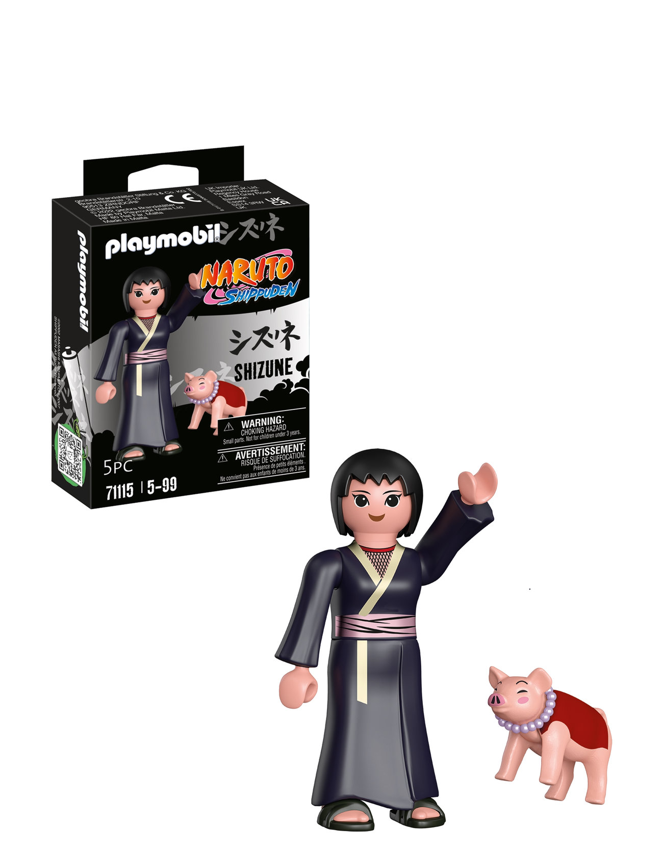 Playmobil Naruto Shizune - 71115 Toys Playmobil Toys Playmobil Naruto Multi/patterned PLAYMOBIL