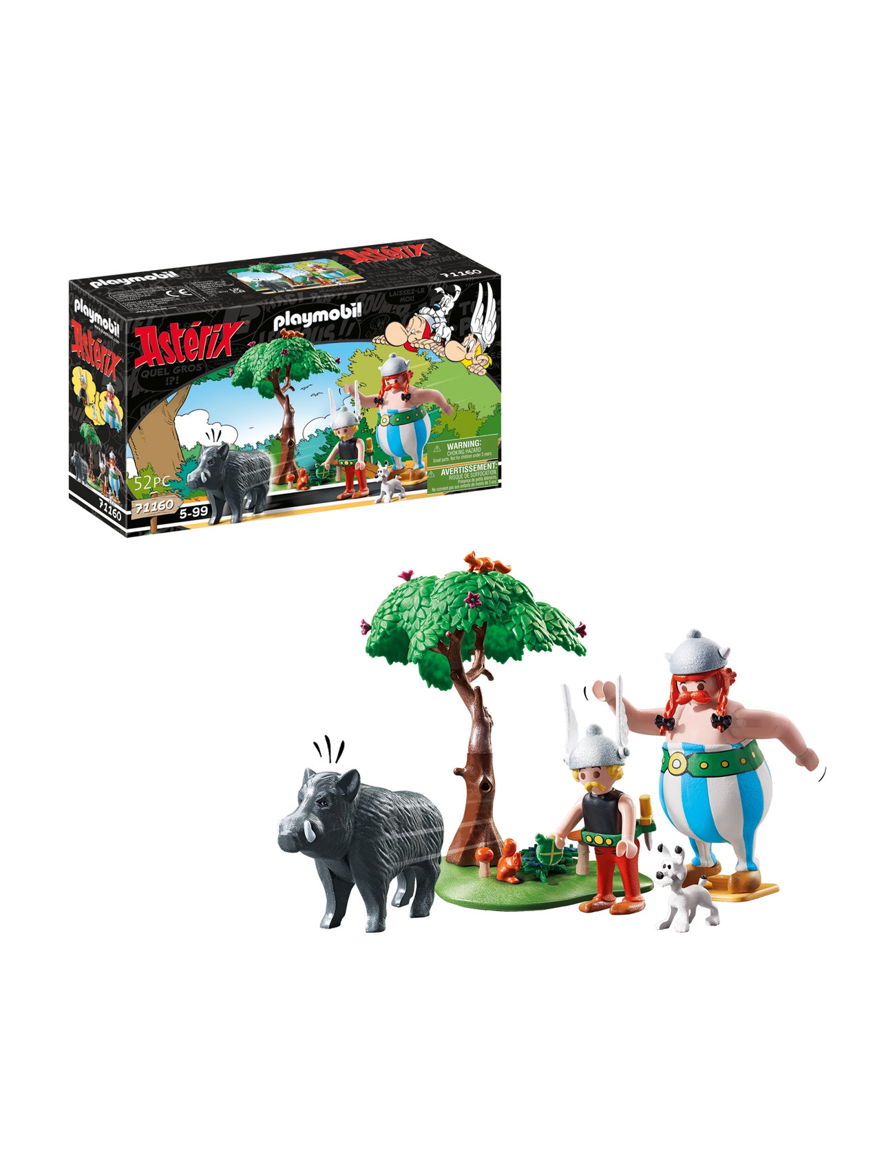 Playmobil Asterix: Vildsvinejagt - 71160 Toys Playmobil Toys Playmobil Asterix Multi/patterned PLAYMOBIL