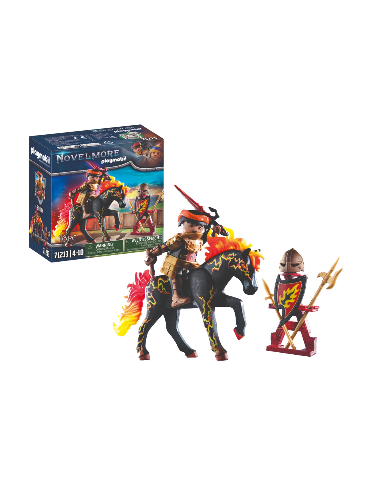 PLAYMOBIL Playmobil Novelmore Burnham Raiders – Ildridder - 71213 Multi/patterned