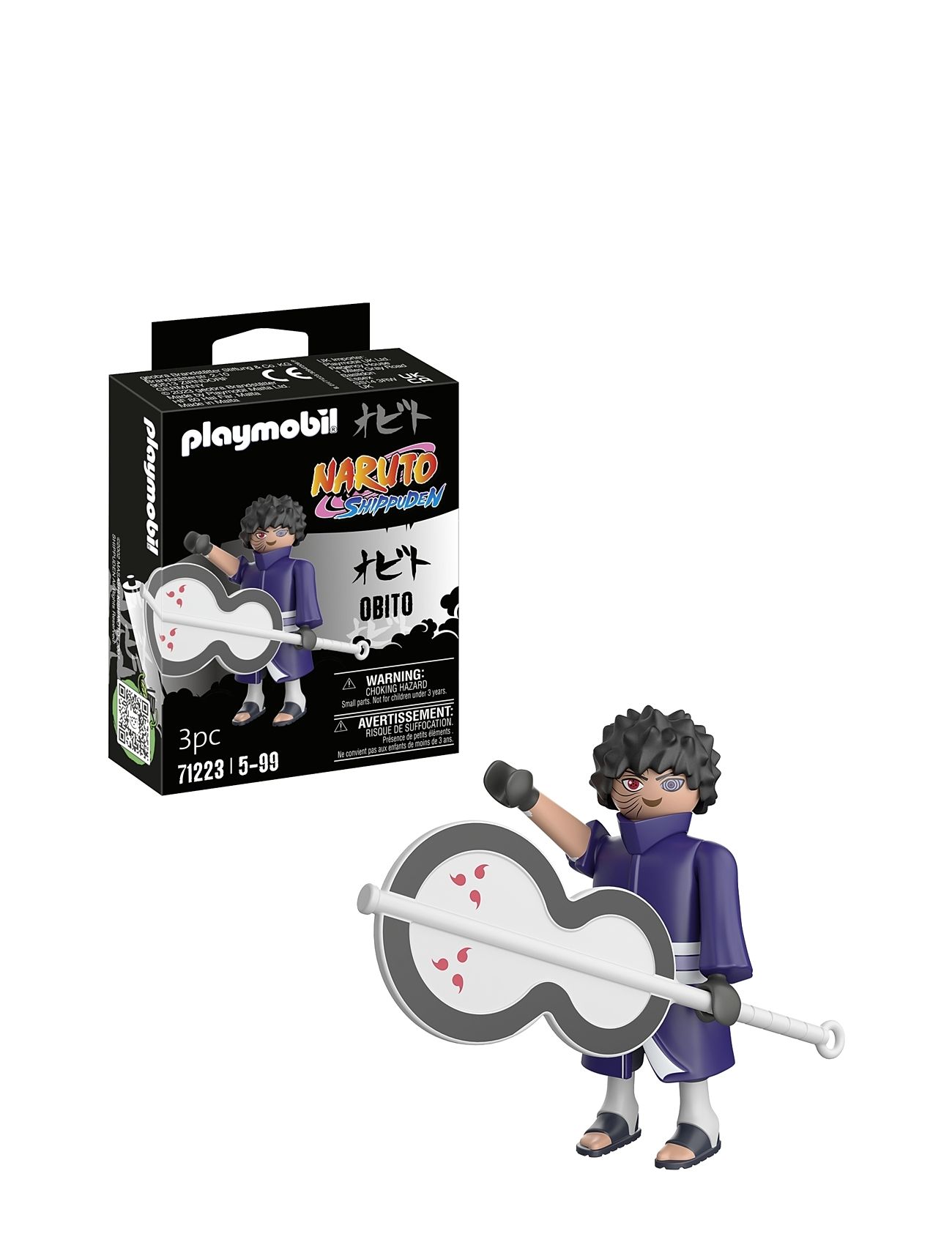 Playmobil Naruto Obito - 71223 Toys Playmobil Toys Playmobil Naruto Multi/patterned PLAYMOBIL