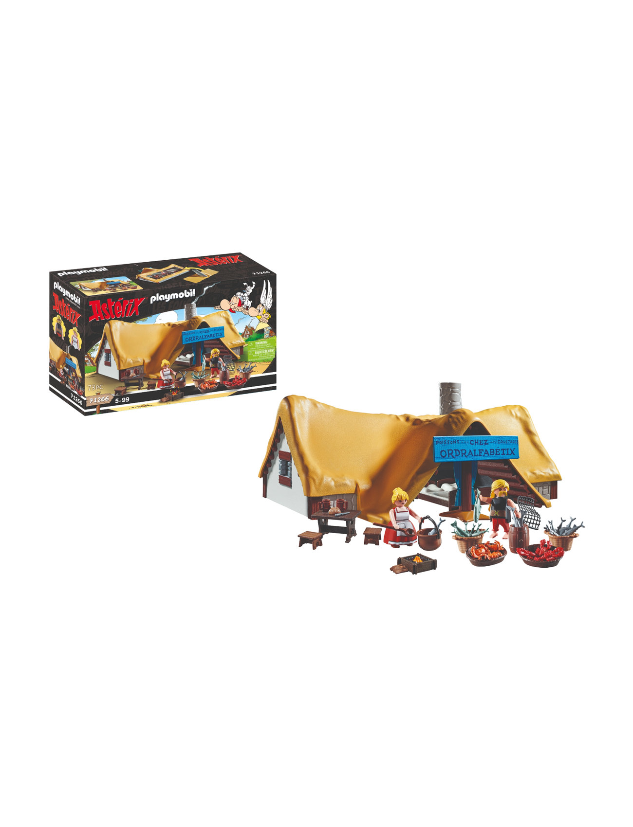 Playmobil Asterix: Hørmetix’ Hytte - 71266 Toys Playmobil Toys Playmobil Asterix Multi/patterned PLAYMOBIL