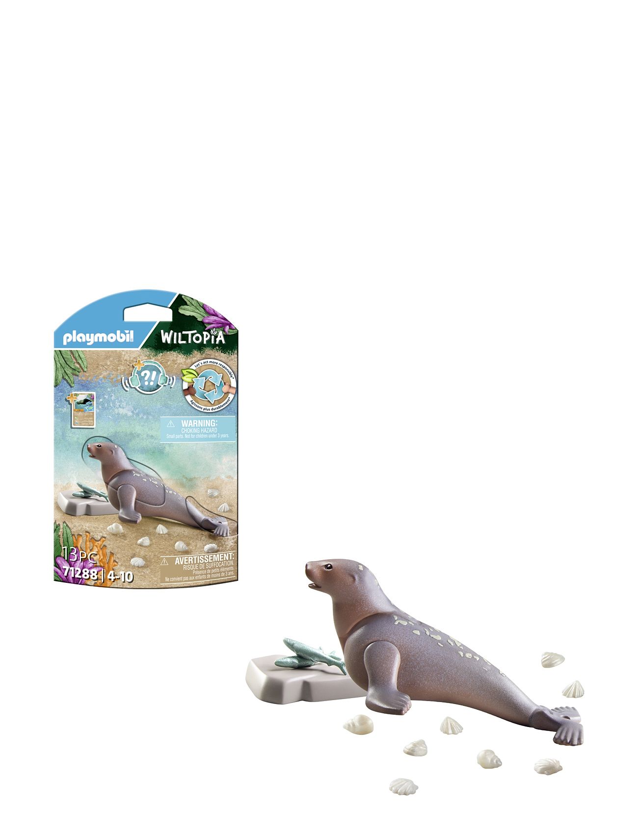 Playmobil Wiltopia - Søløve - 71288 Toys Playmobil Toys Playmobil Wiltopia Multi/patterned PLAYMOBIL