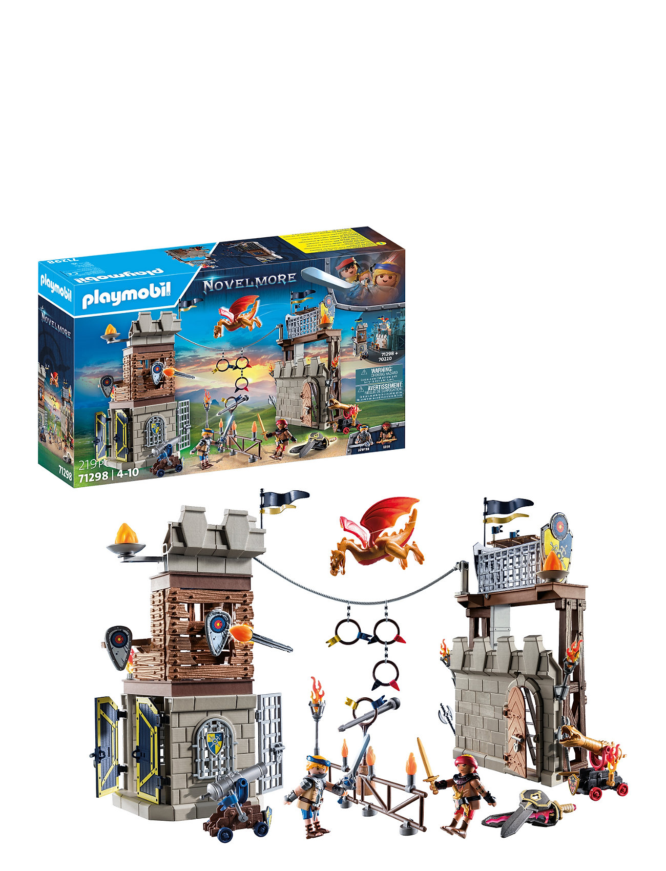 Playmobil Novelmore Vs. Burnham Raiders - Tournament Arena - 71298 Patterned PLAYMOBIL