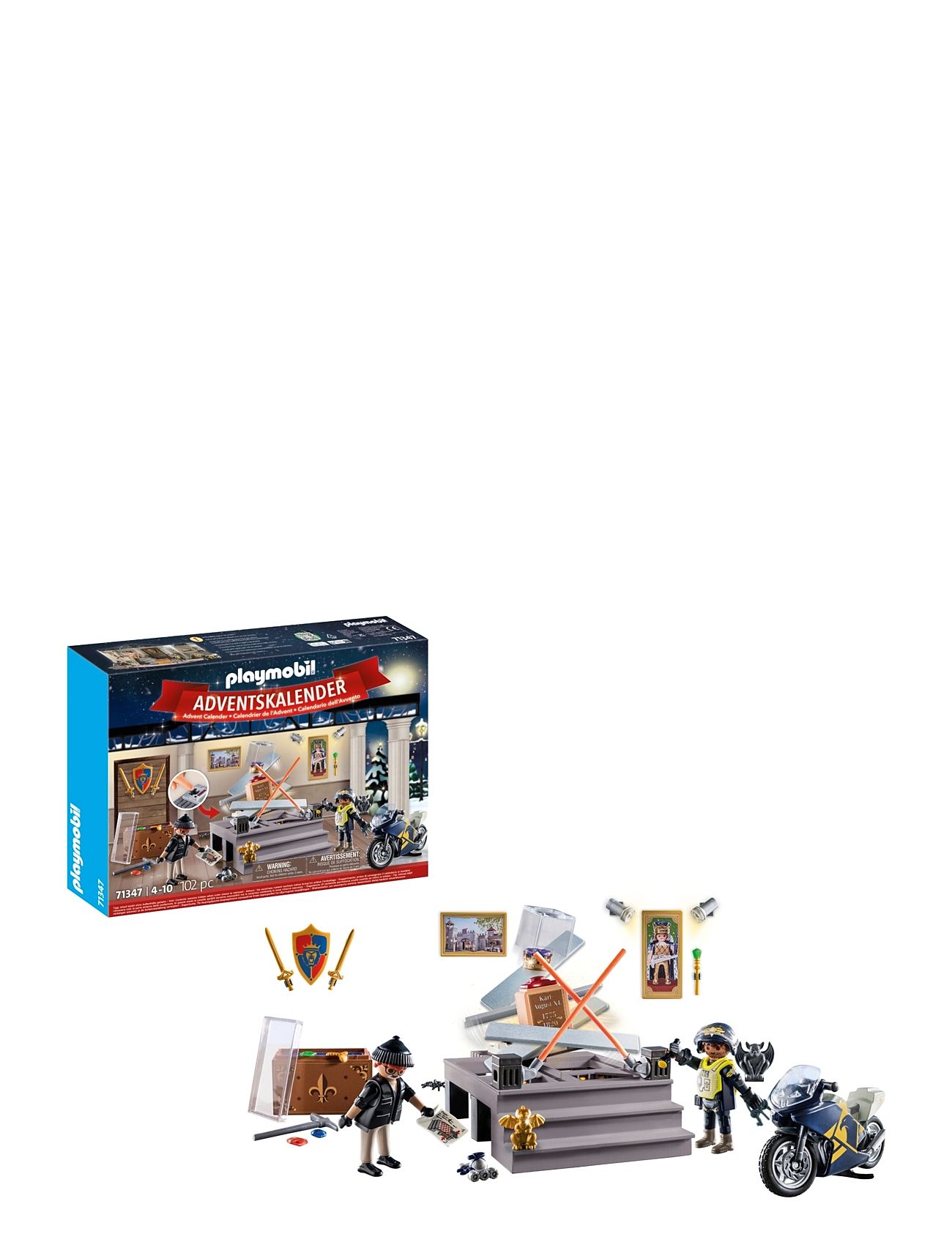 PLAYMOBIL Playmobil Christmas Advent Calendar Police Museum Theft playmobil-playmobil-christmas-advent-calendar-police-museum-theft