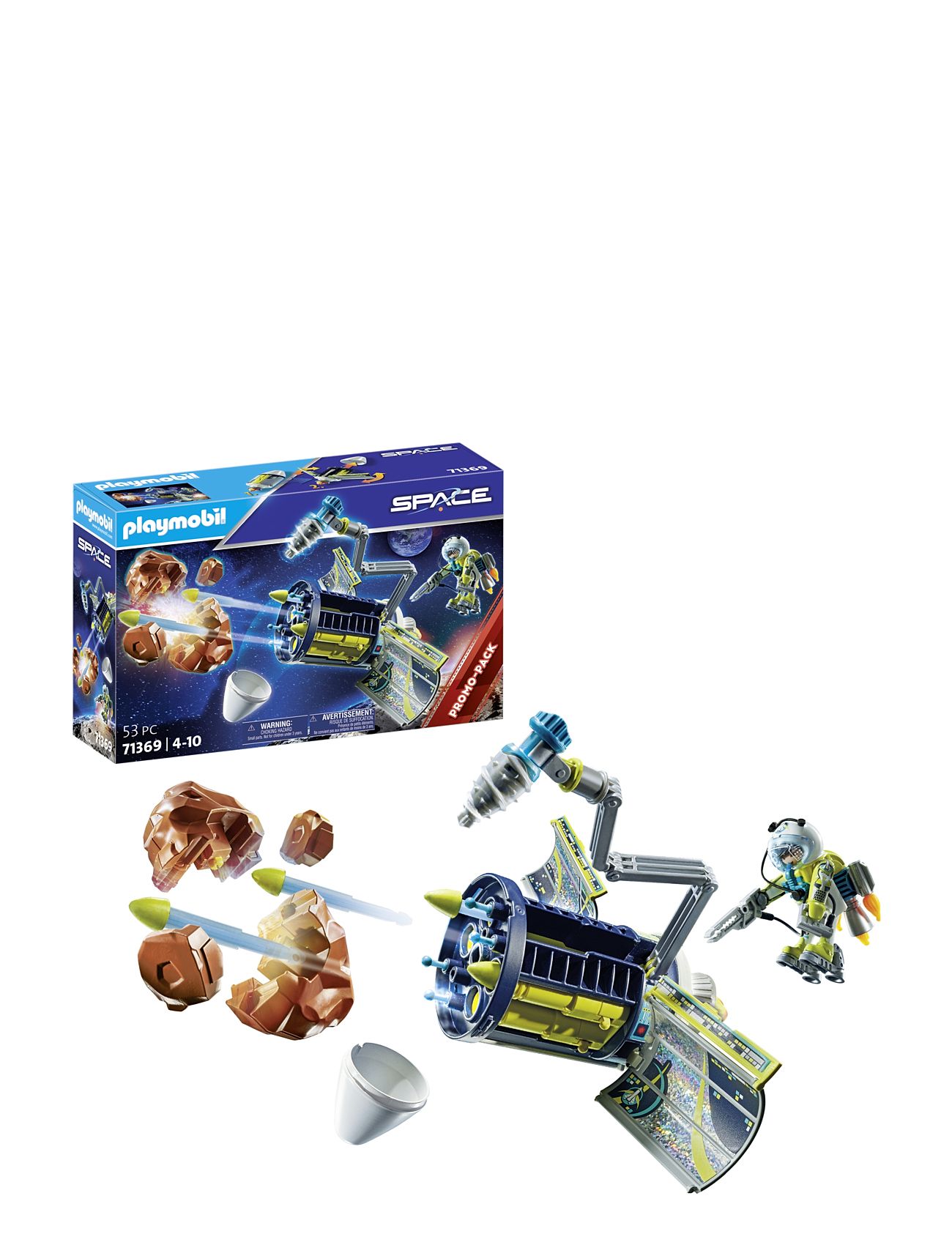 Playmobil Space Meteroide-Destroyer - 71369 Toys Playmobil Toys Playmobil Space Multi/patterned PLAYMOBIL