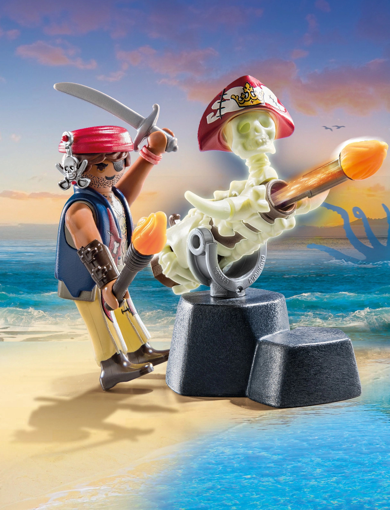 PLAYMOBIL Playmobil Pirates Kanonér - 71421, One Size, Beige, Playmobil Legetøj > Playmobil Pirates, Børn