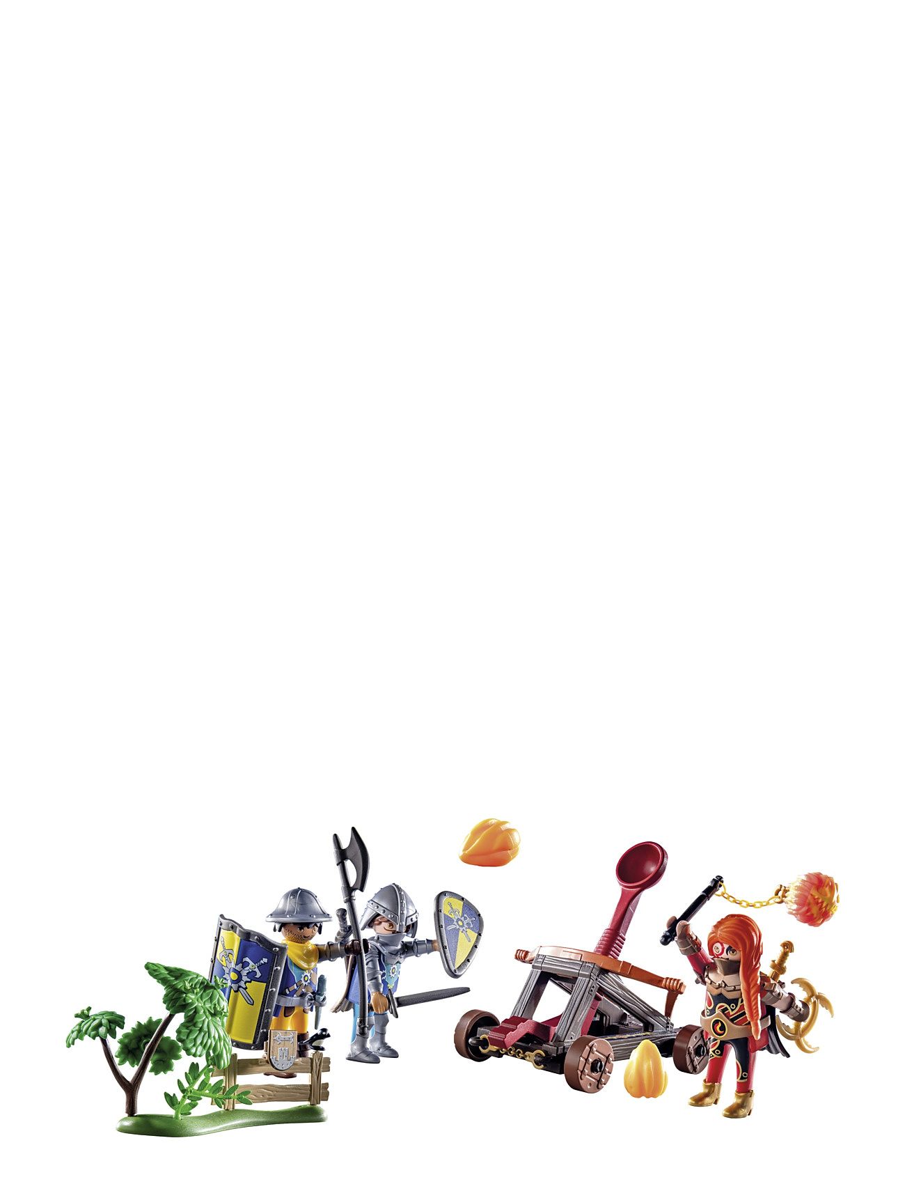 Playmobil Novelmore Bagholdsangreb I Vejsiden - 71485 Toys Playmobil Toys Playmobil Novelmore Multi/patterned PLAYMOBIL