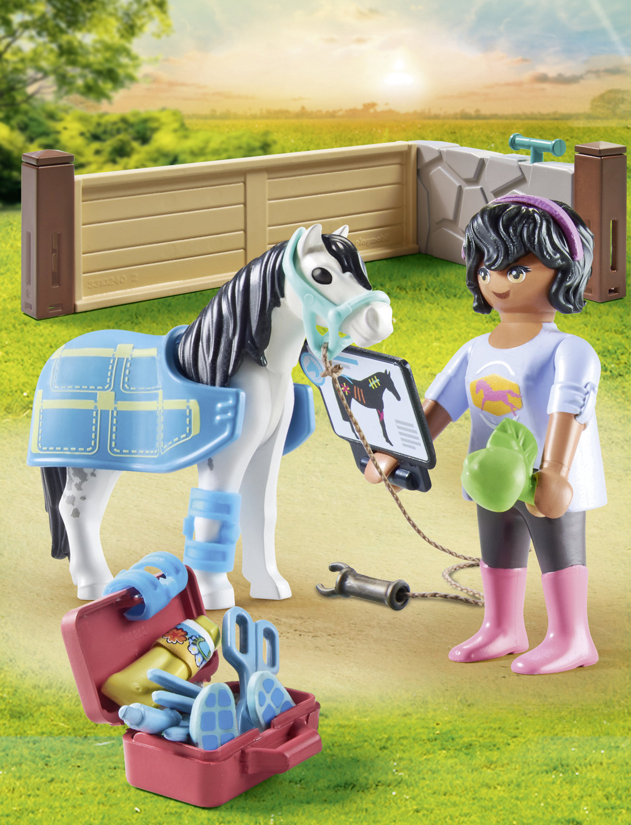 Playmobil Horse Trainer - Multicoloured Plastic, One Size, Model 70874