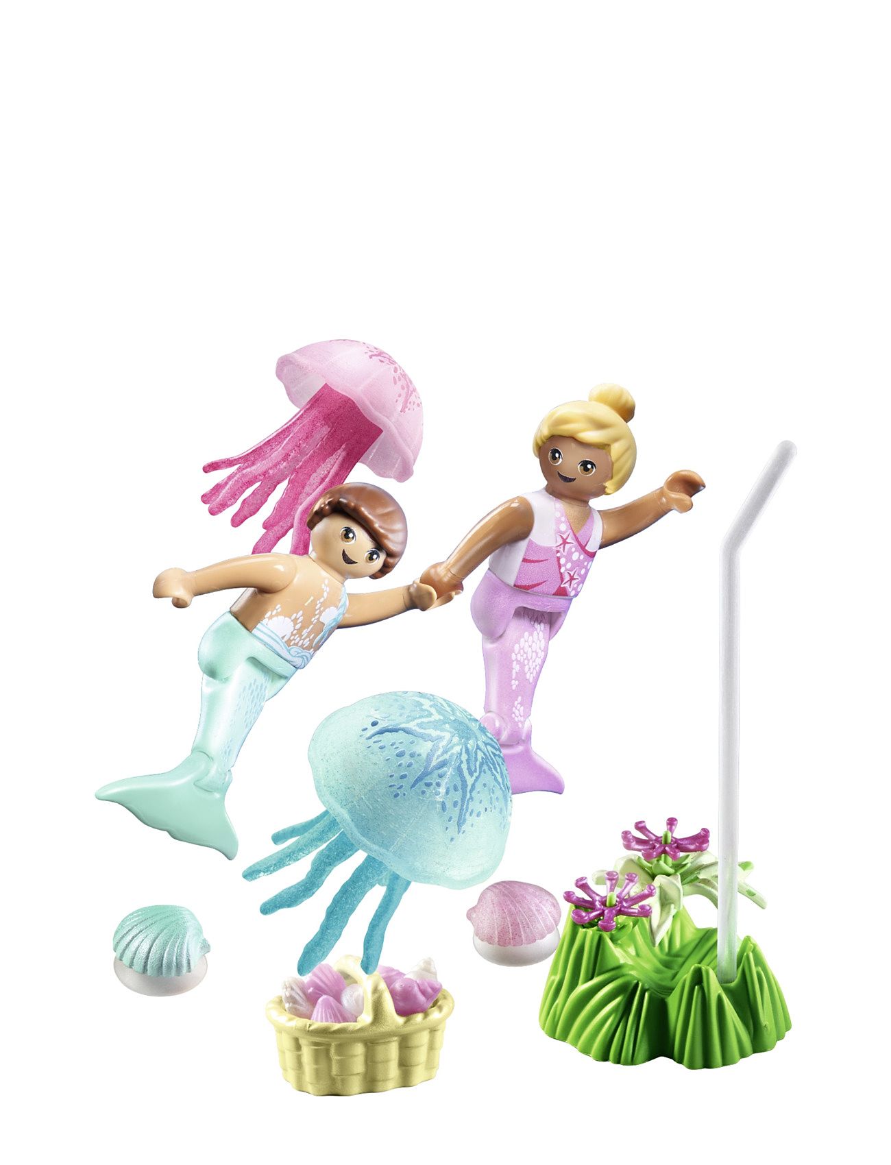 Playmobil Princess Magic Små Havfruer Med Vandmænd - 71504 Toys Playmobil Toys Playmobil Princess Magic Multi/patterned PLAYMOBIL