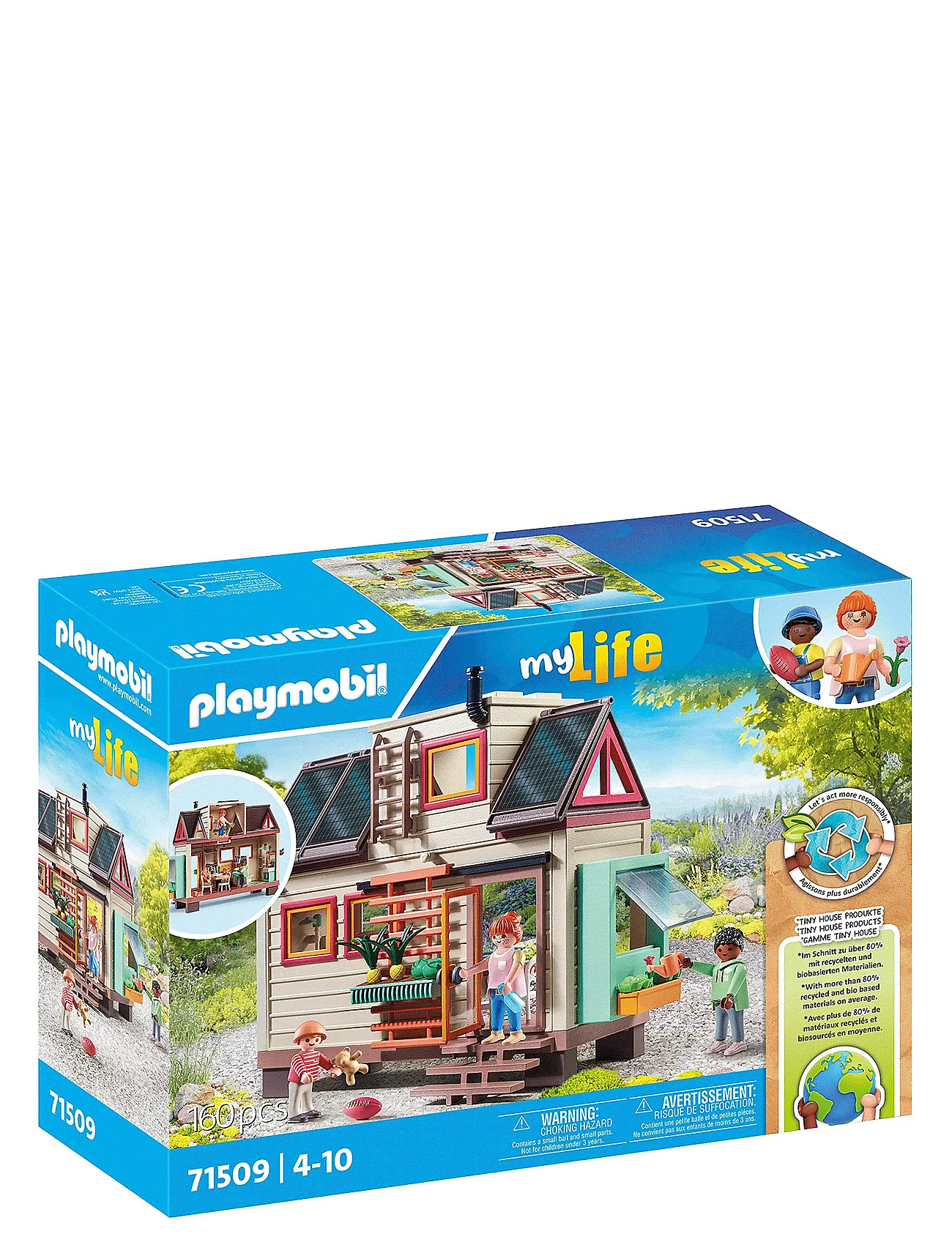 Playmobil My Life Tiny House - 71509 Toys Playmobil Toys Multi/patterned PLAYMOBIL