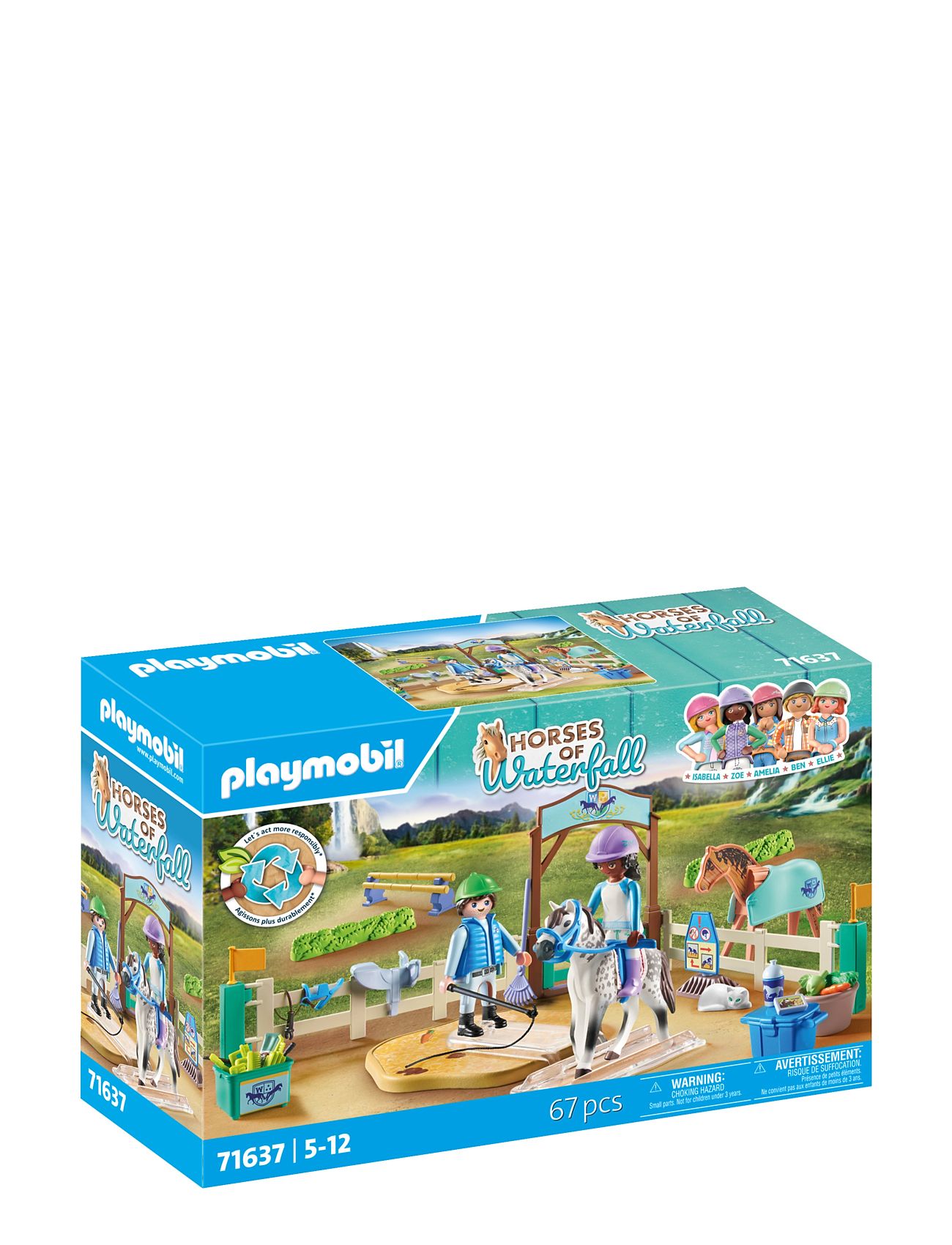 Modern Riding School Toys Playmobil Toys Playmobil Country Multi/patterned PLAYMOBIL