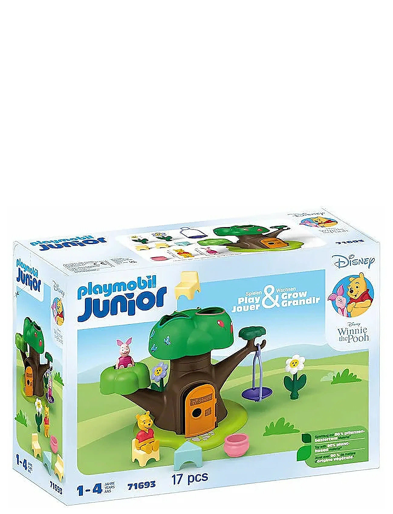 Junior & Disney: Winnie's & Piglet's Tree House​ - 71693 Toys Playmobil Toys Playmobil 1.2.3 & Disney Multi/patterned PLAYMOBIL