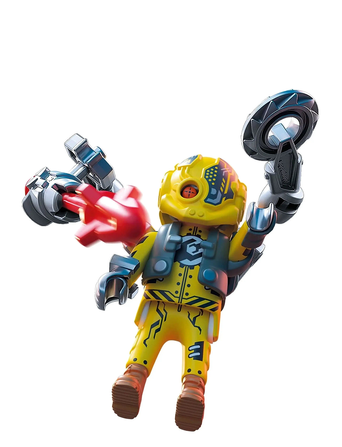PLAYMOBIL Robot Super Hero Gelb - One Size - Kinder