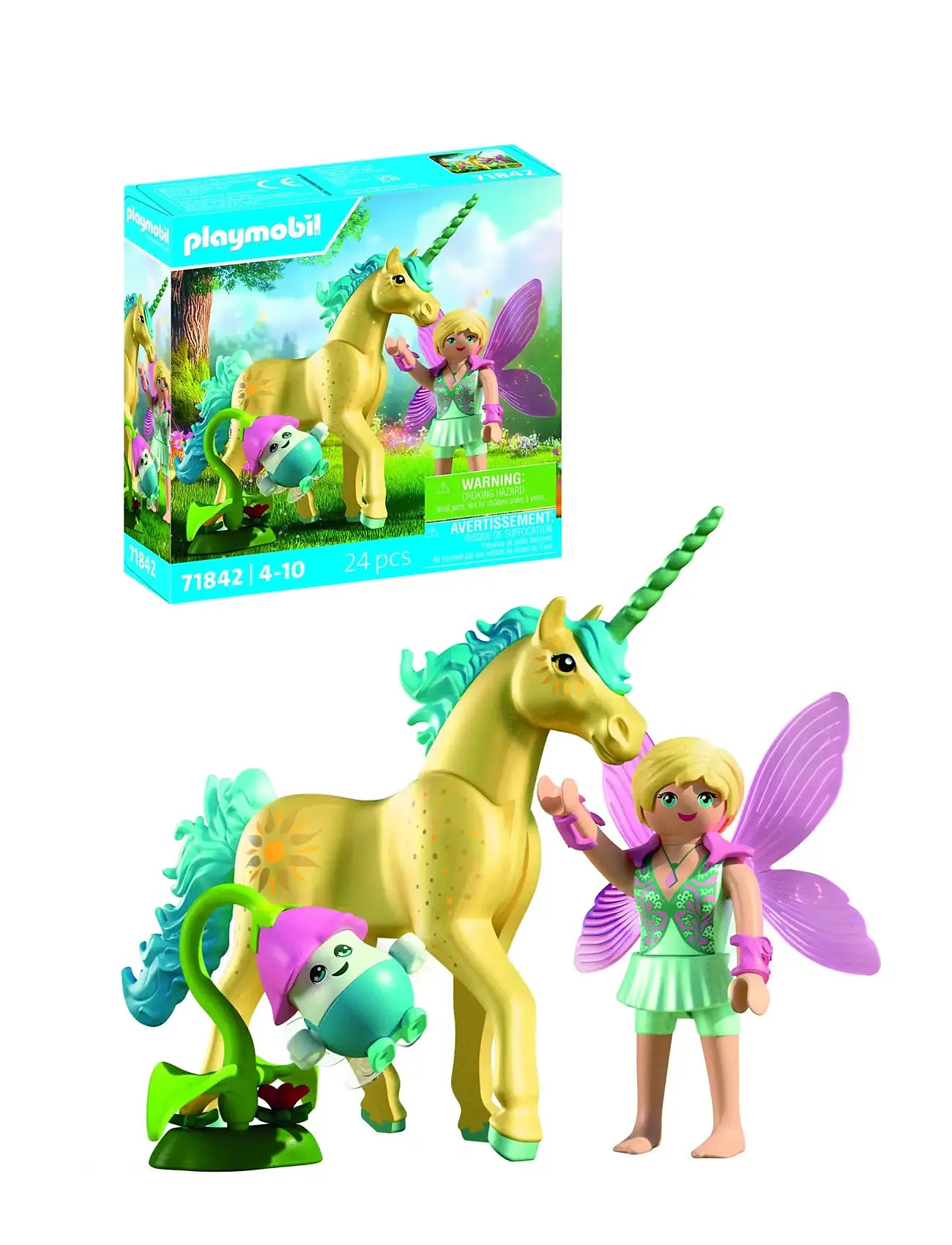 PLAYMOBIL Collectible Unicorn Sunshine B, One Size, Pink, Legesæt Og Actionfigurer > Legesæt, Børn