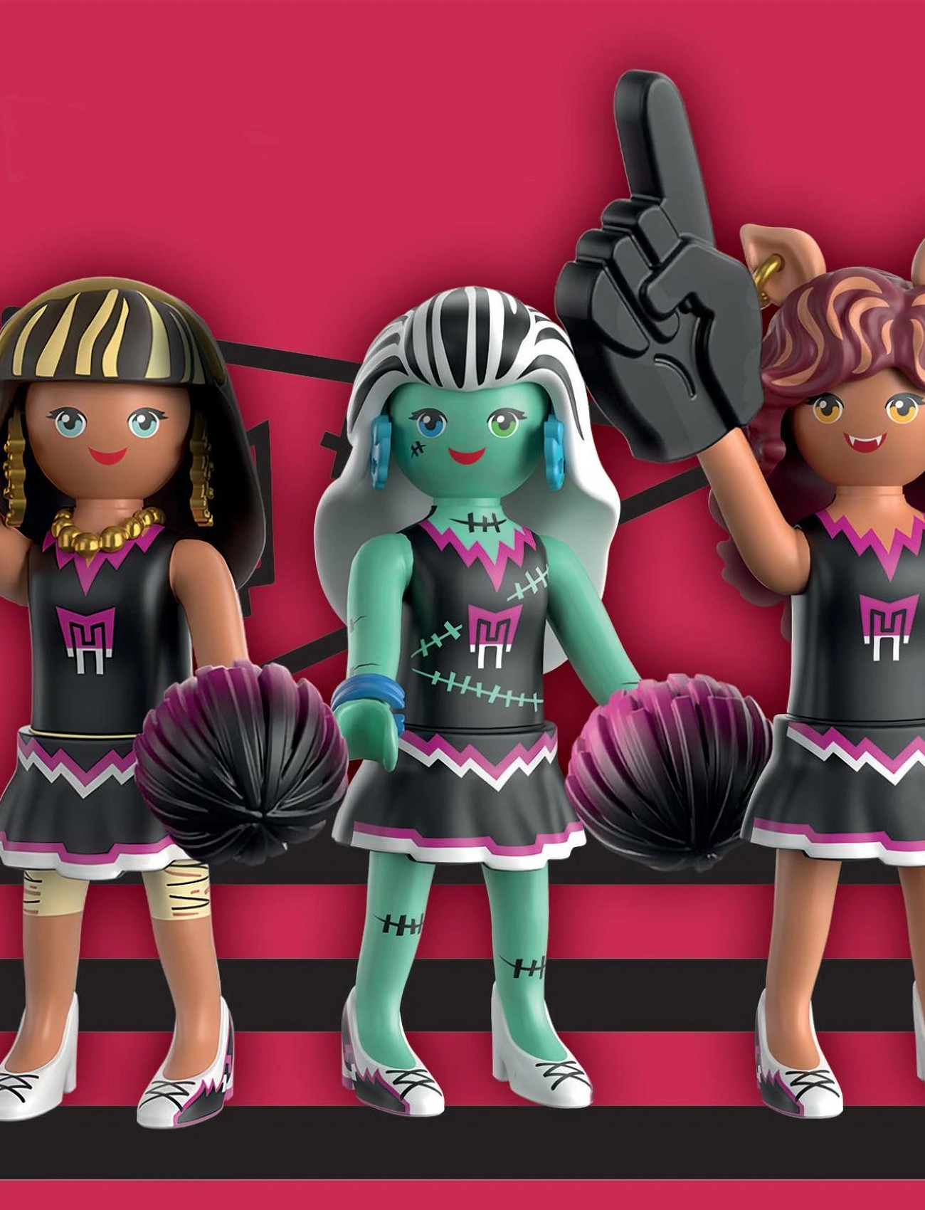PLAYMOBIL Monsterhigh Fear Squad, One Size, Black, Playmobil Legetøj > Playmobil Monsterhigh, Børn